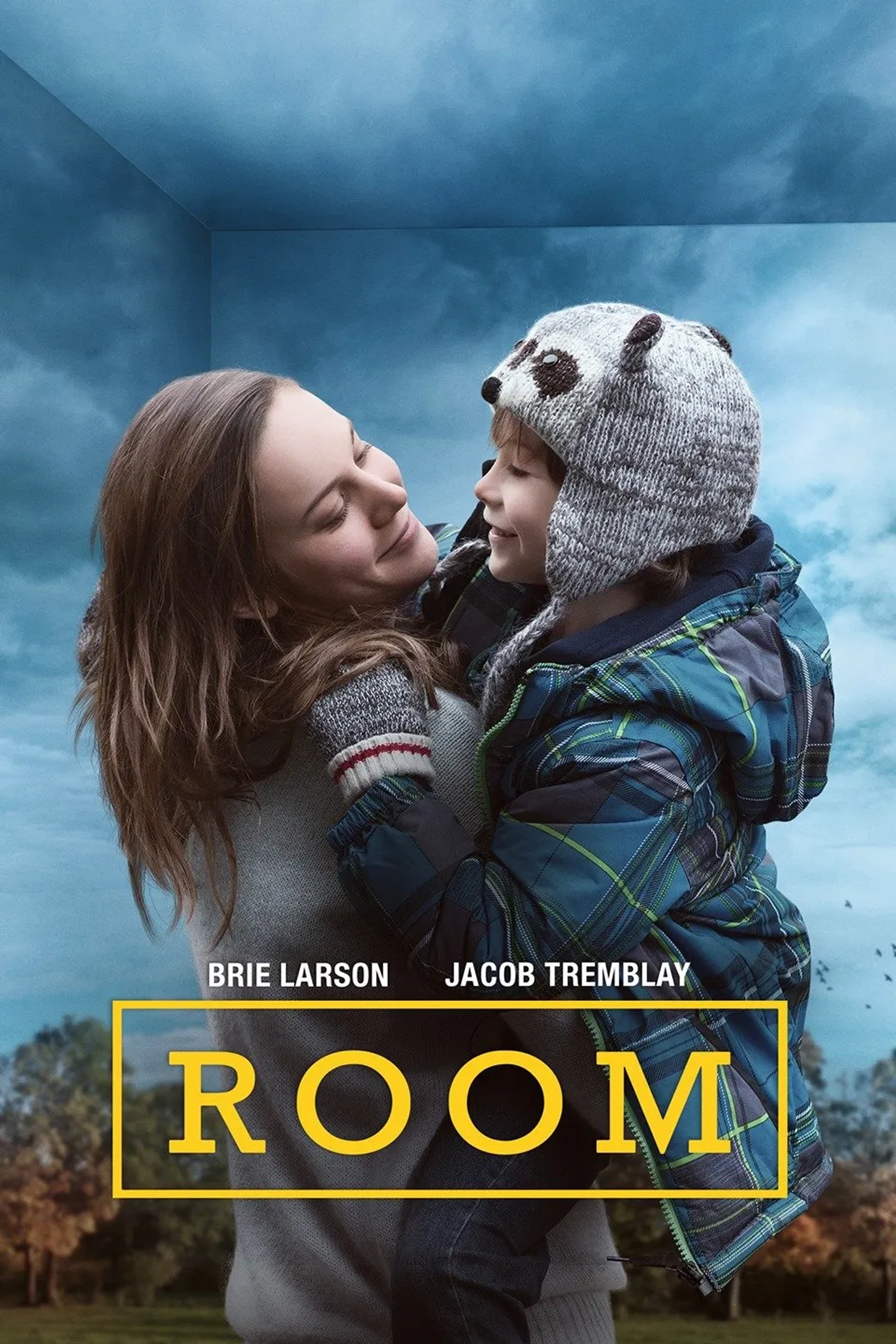 Brie Larson and Jacob Tremblay in Room (2015)