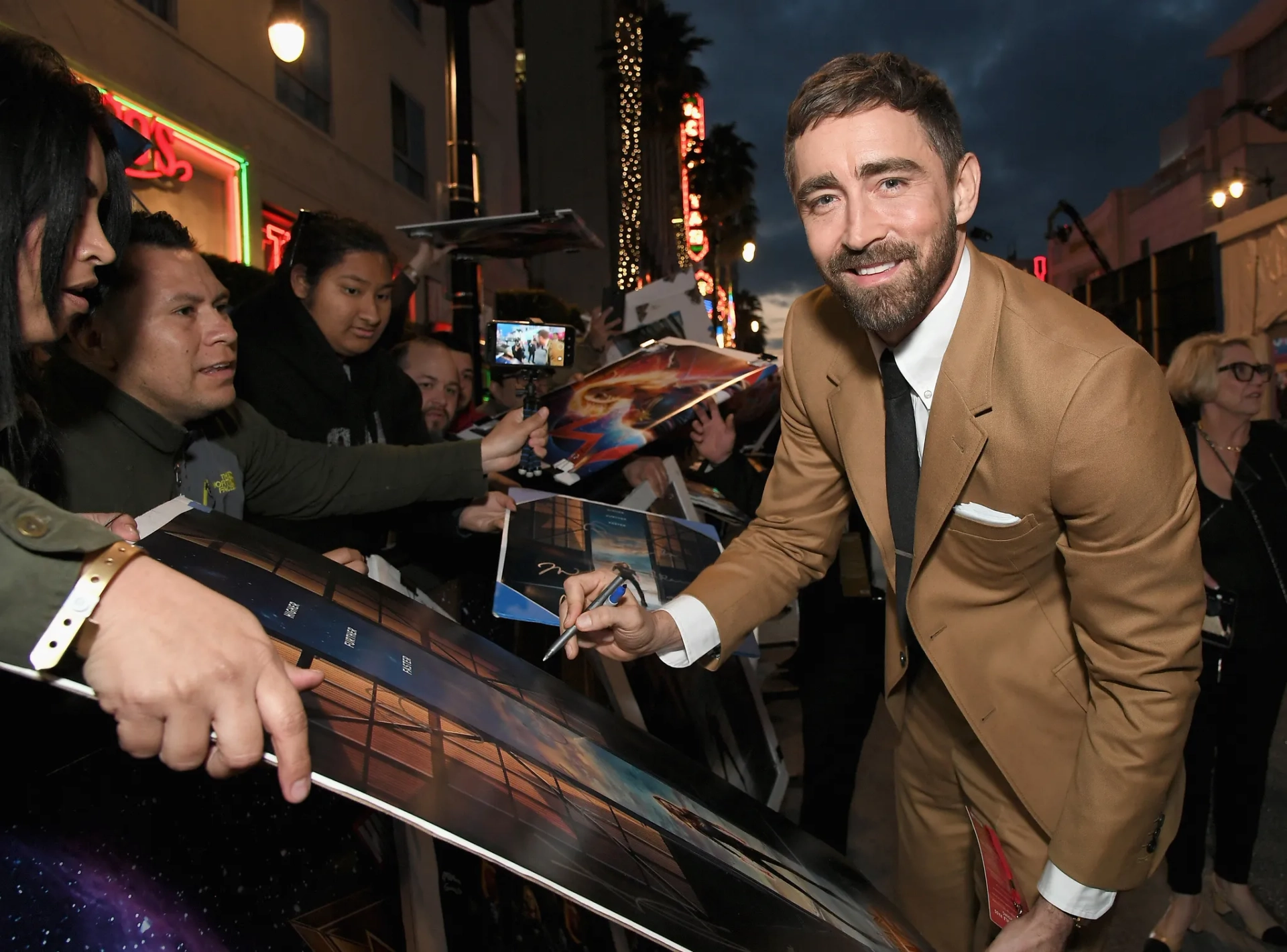 Lee Pace at an event for Captain Marvel (2019)