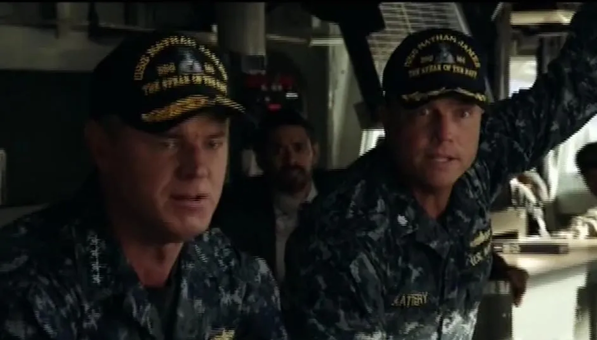 Adam Baldwin and Eric Dane in The Last Ship (2014)