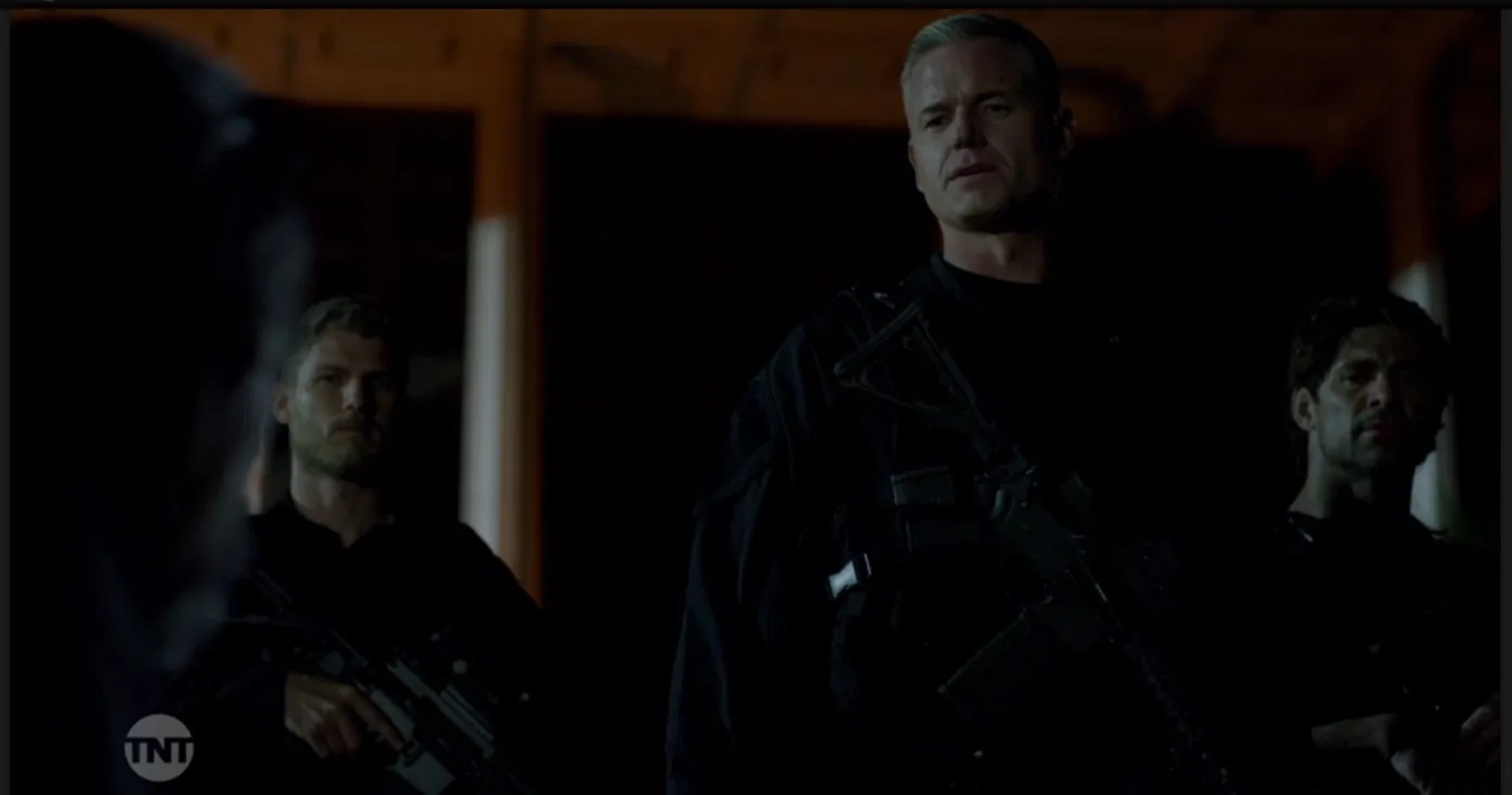 Eric Dane, Hiroyuki Sanada, Bren Foster, and Travis Van Winkle in The Last Ship (2014)