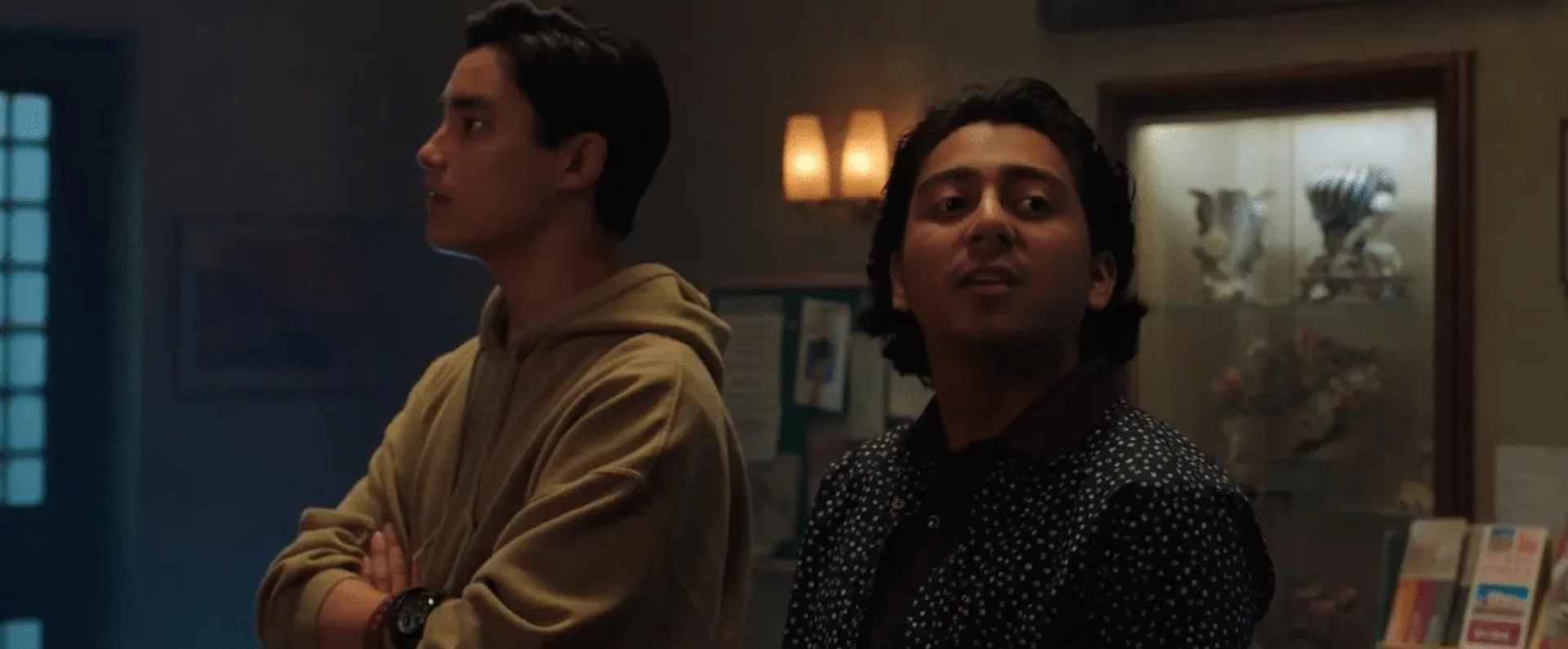 Tony Revolori and Remy Hii in Spider-Man: Far from Home (2019)