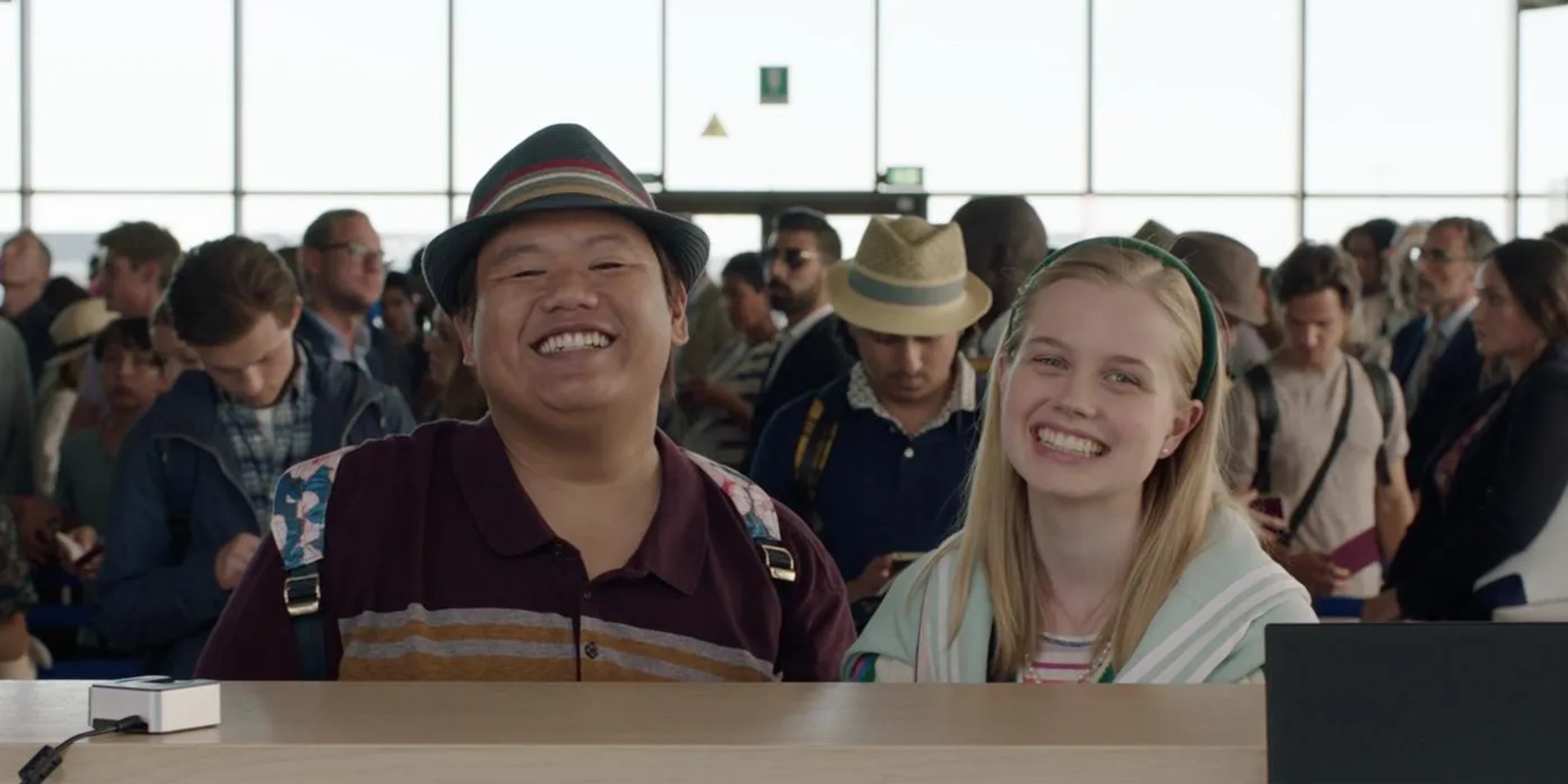 Angourie Rice and Jacob Batalon in Spider-Man: Far from Home (2019)