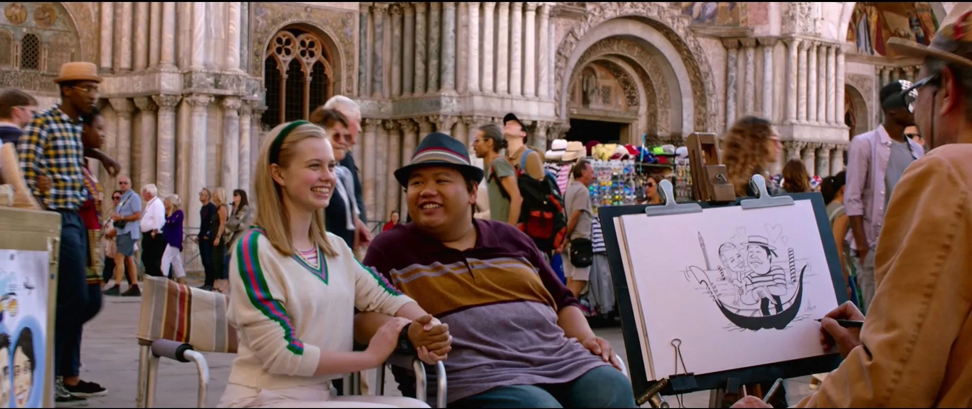 Angourie Rice and Jacob Batalon in Spider-Man: Far from Home (2019)