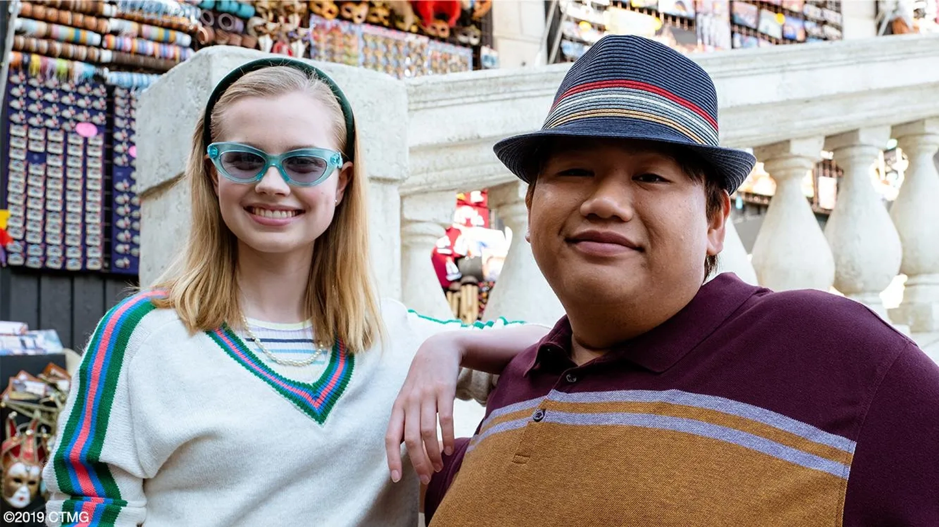 Angourie Rice and Jacob Batalon in Spider-Man: Far from Home (2019)