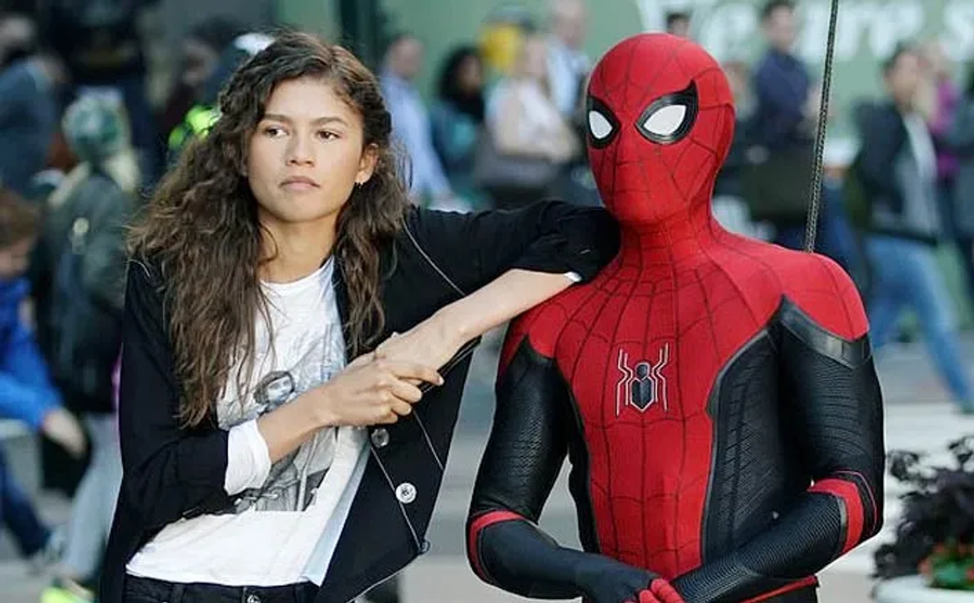 Zendaya and Tom Holland in Spider-Man: Far from Home (2019)