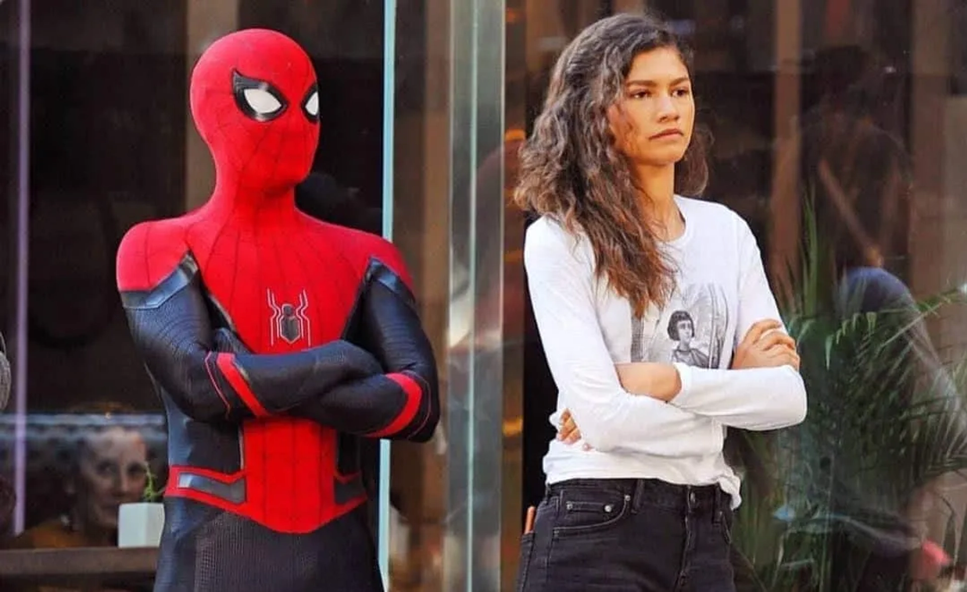 Zendaya and Tom Holland in Spider-Man: Far from Home (2019)