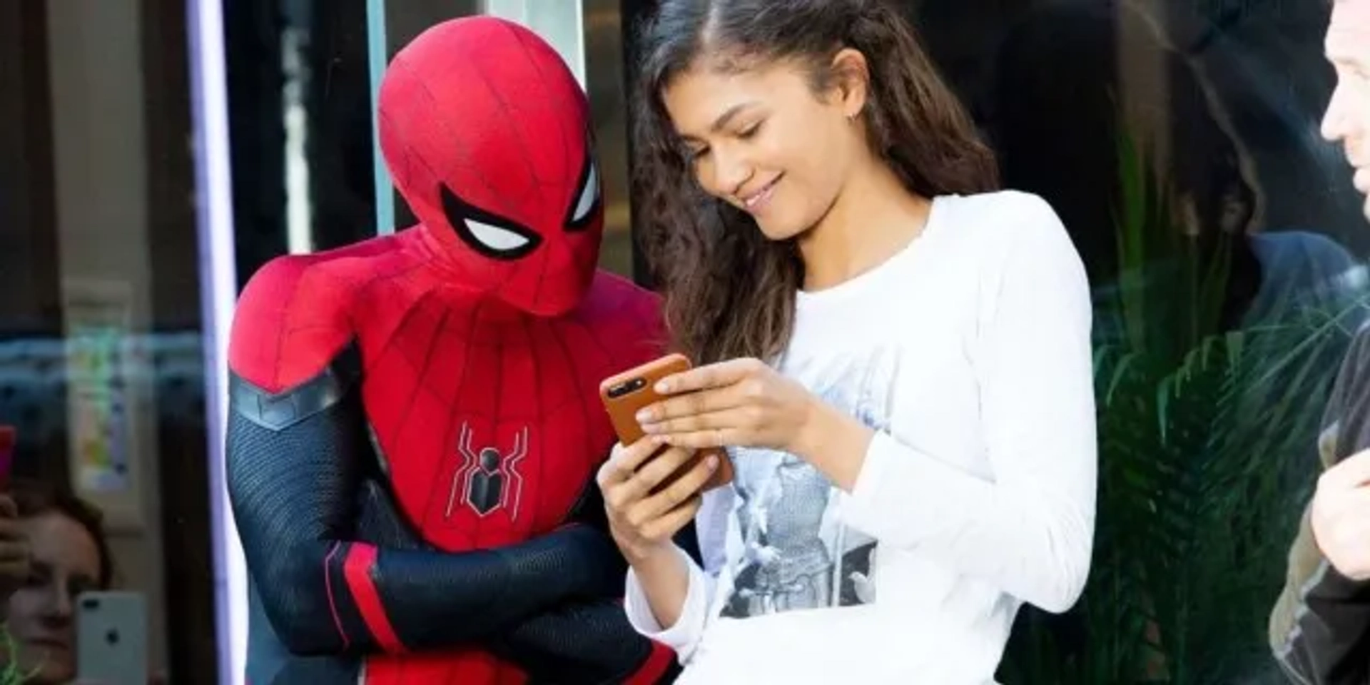 Zendaya and Tom Holland in Spider-Man: Far from Home (2019)