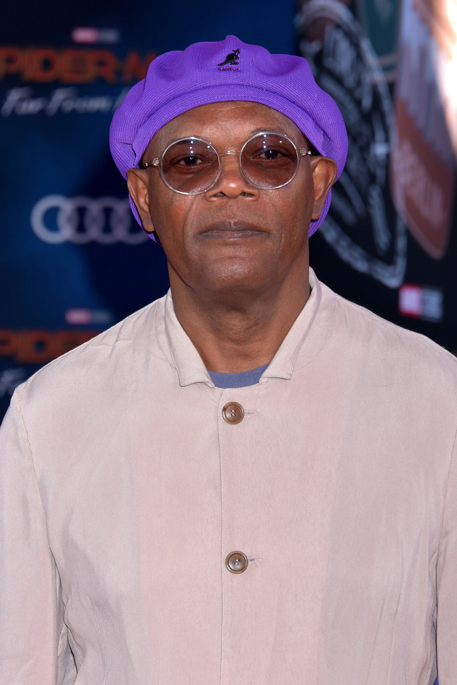 Samuel L. Jackson at an event for Spider-Man: Far from Home (2019)