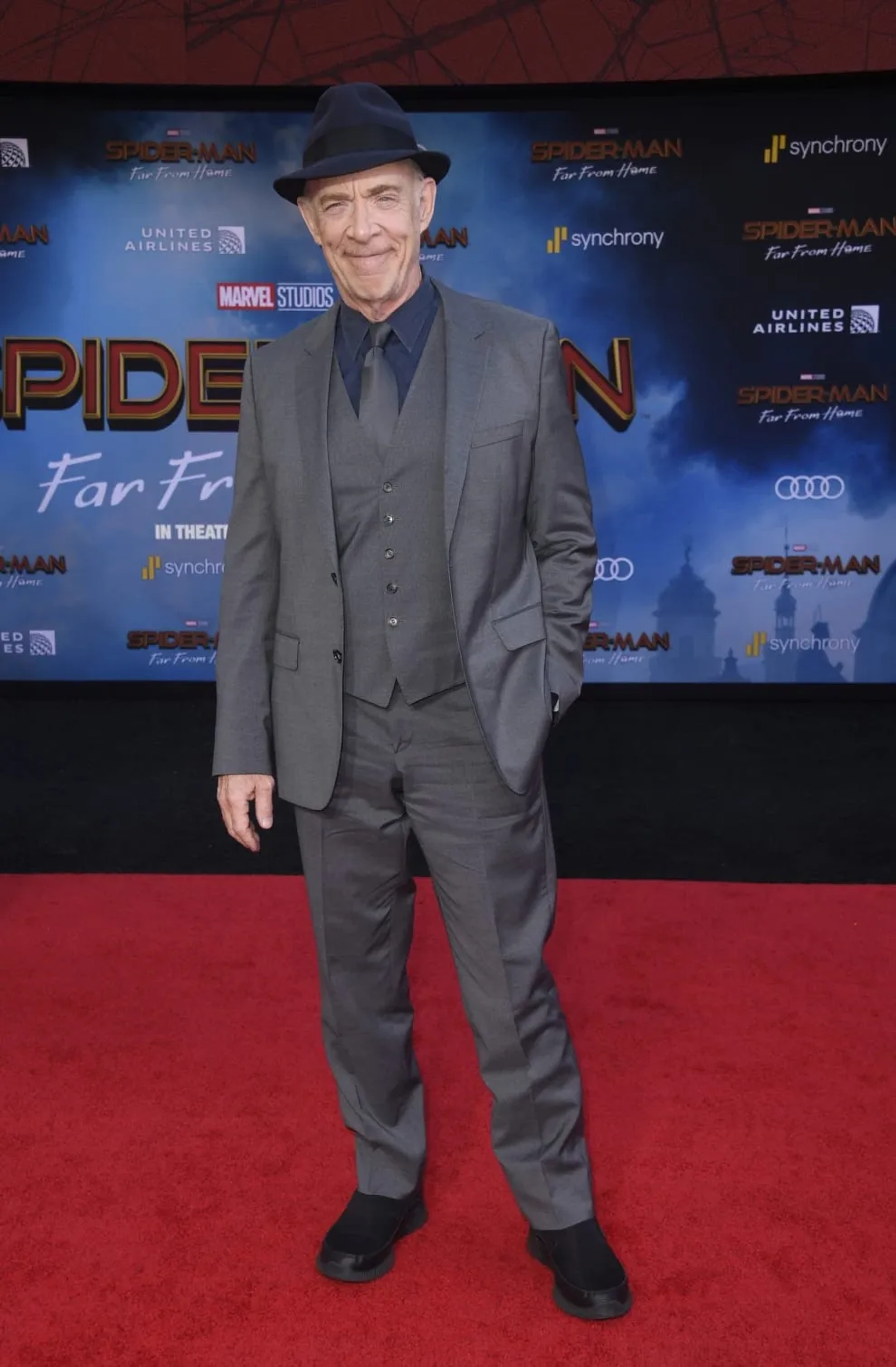 J.K. Simmons at an event for Spider-Man: Far from Home (2019)