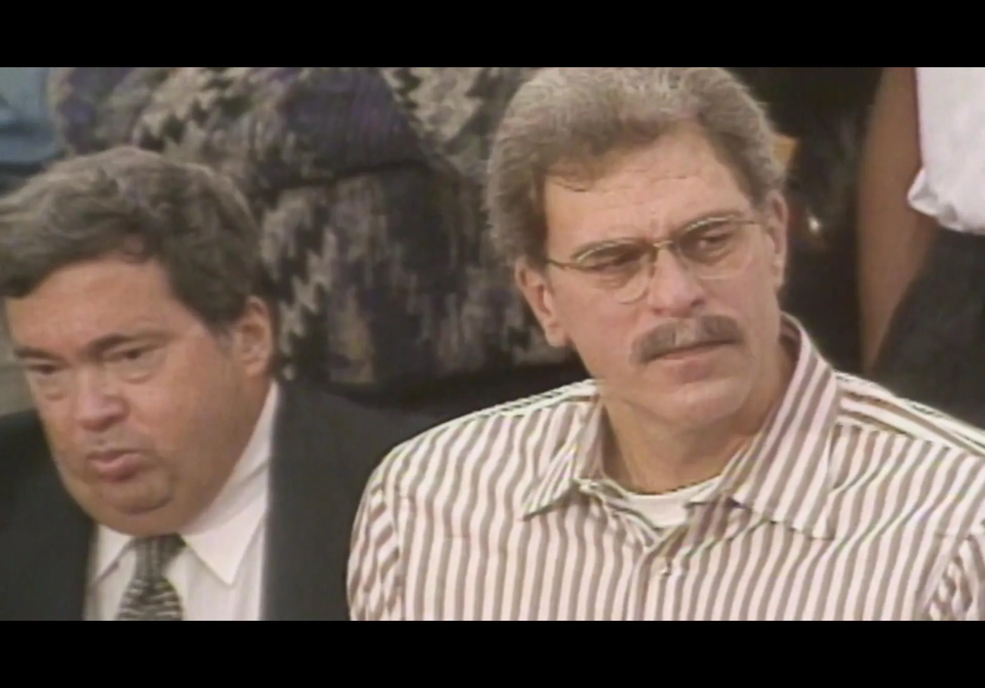 Phil Jackson and Jerry Krause in The Last Dance (2020)