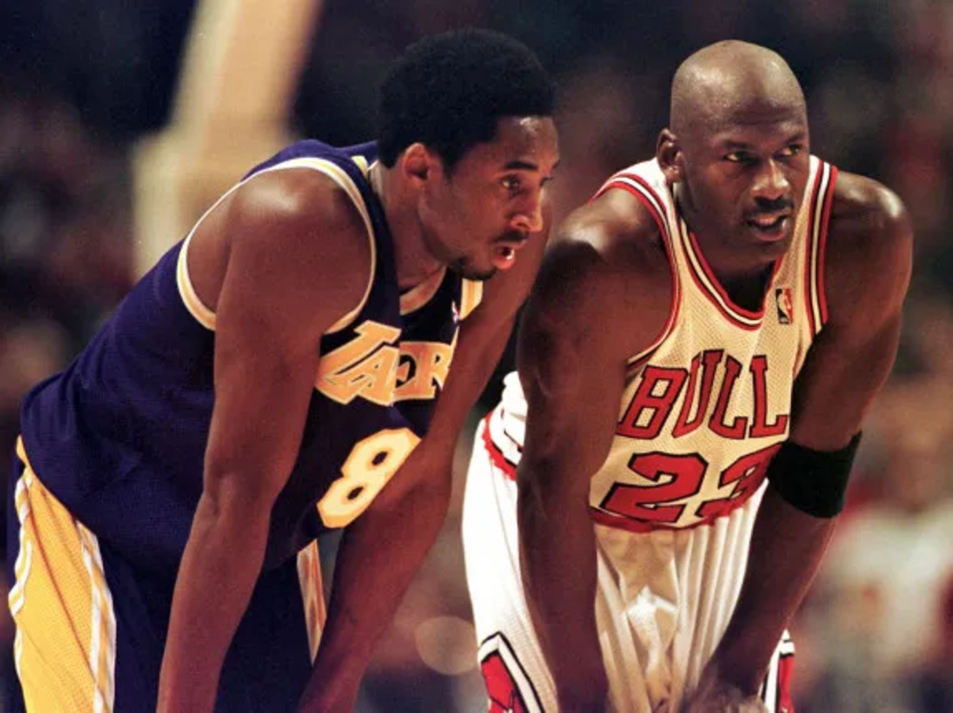 Michael Jordan and Kobe Bryant in The Last Dance (2020)