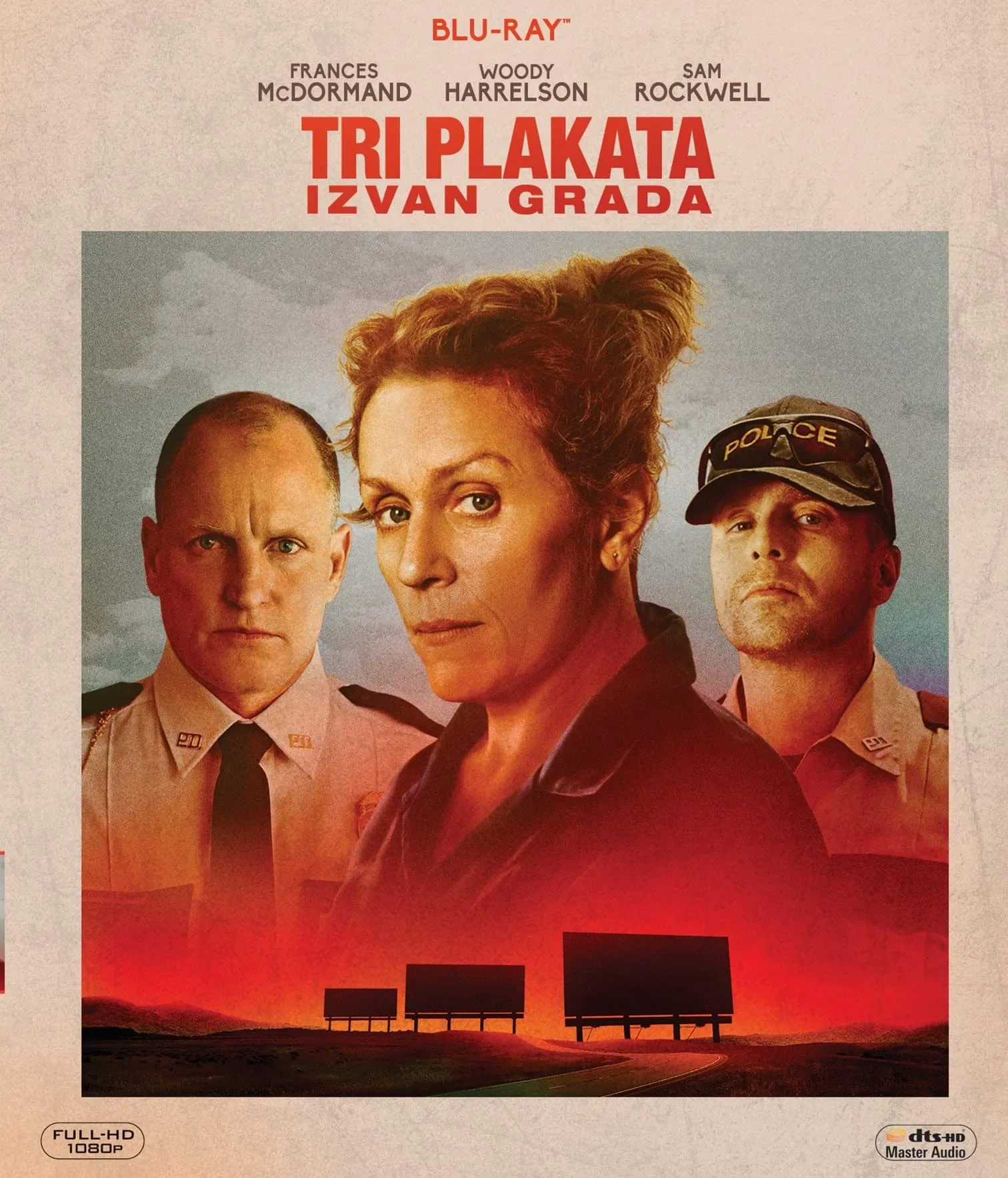 Woody Harrelson, Frances McDormand, and Sam Rockwell in Three Billboards Outside Ebbing, Missouri (2017)
