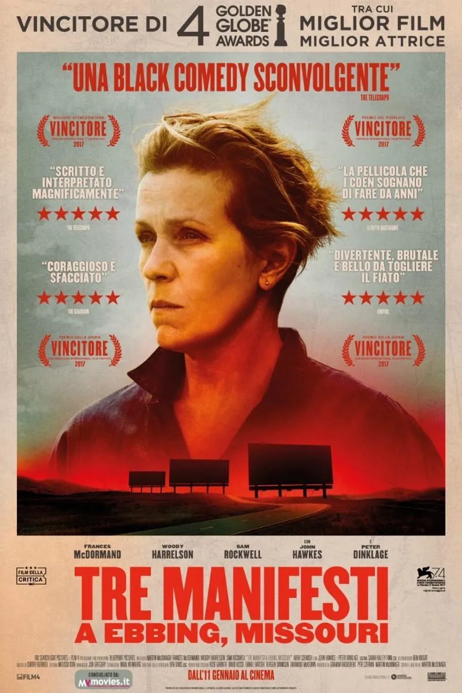 Frances McDormand in Three Billboards Outside Ebbing, Missouri (2017)