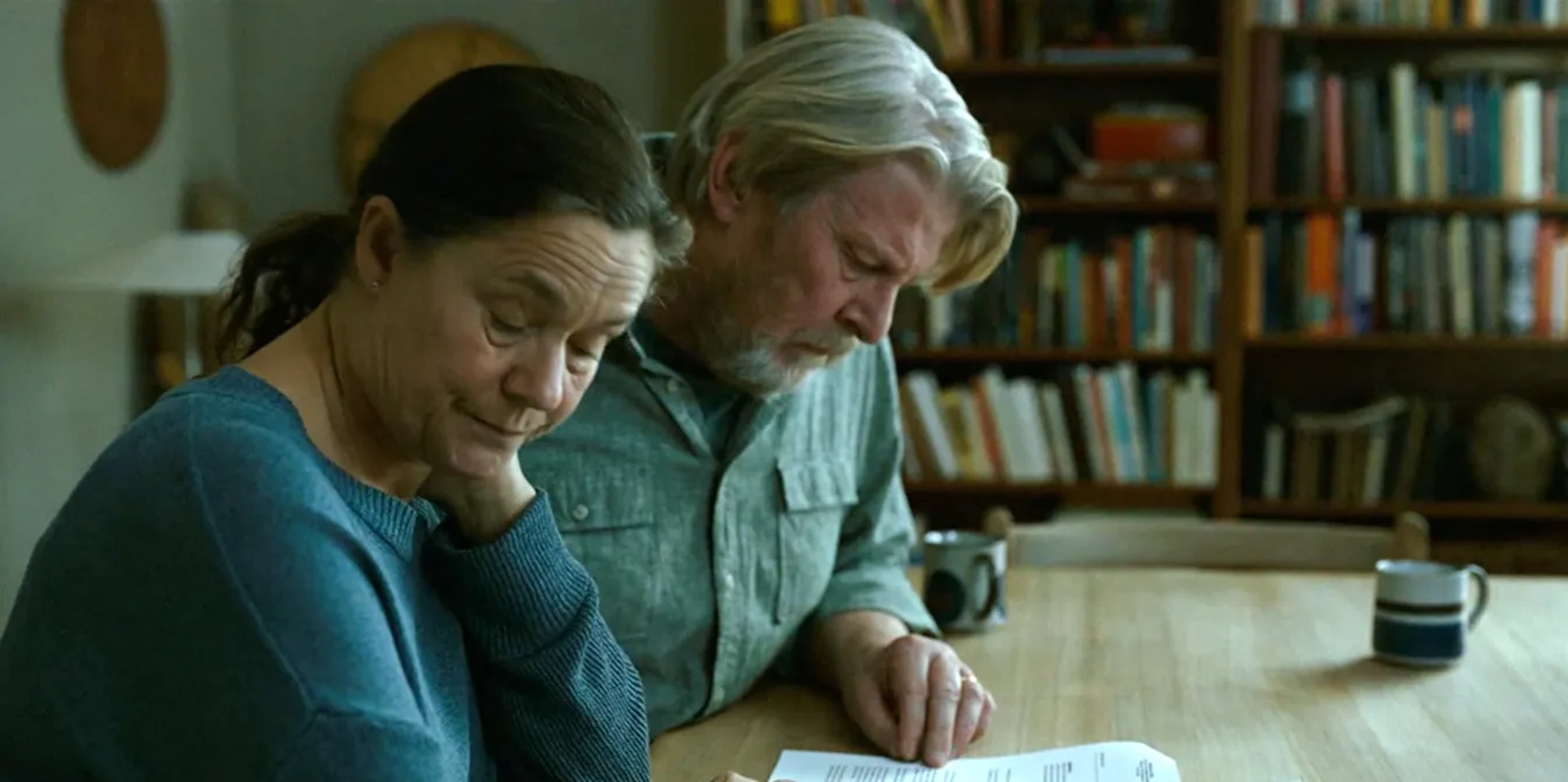 Pernilla August and Rolf Lassgård in The Investigation: In dubio pro reo (2020)