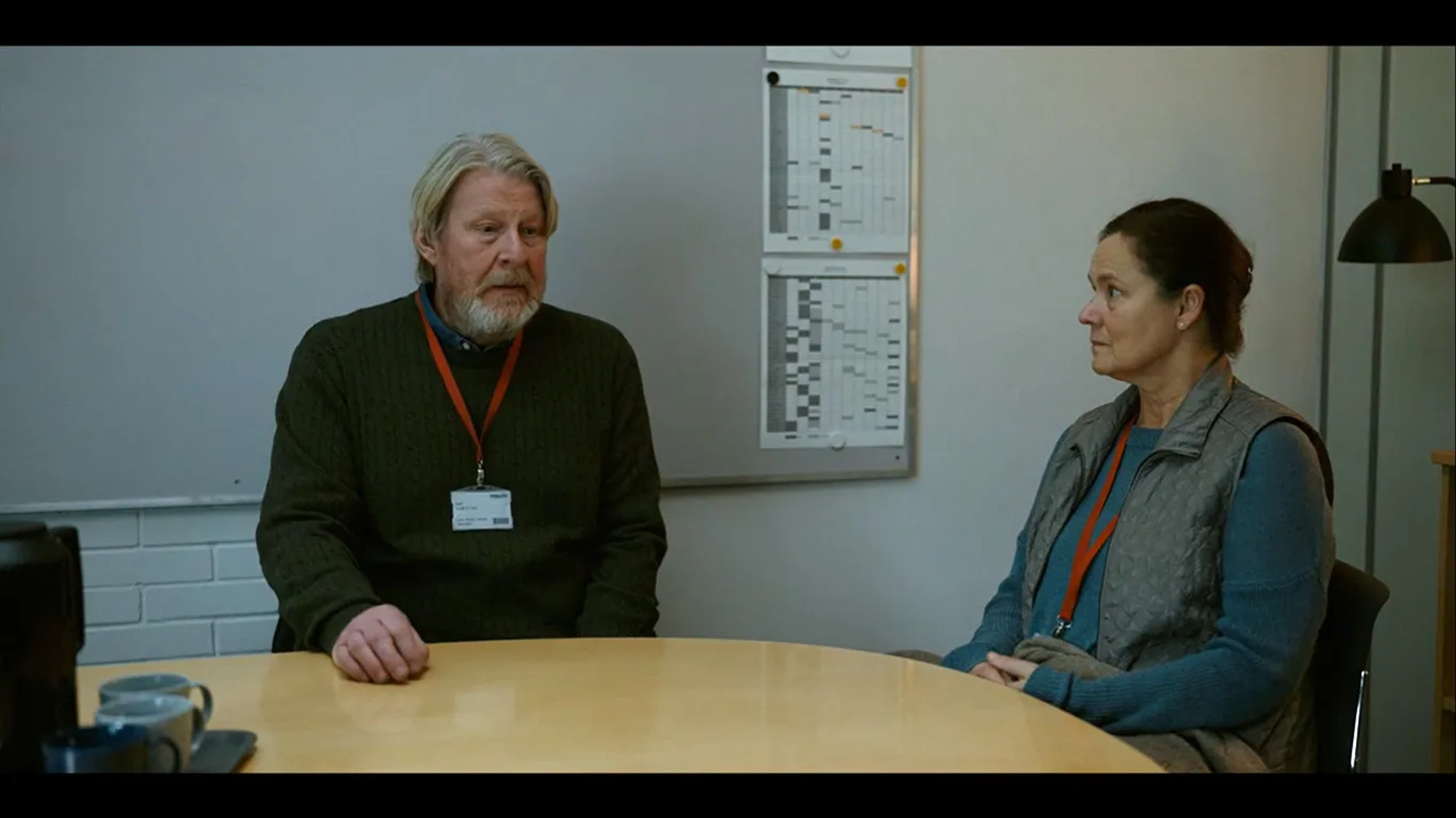 Pernilla August and Rolf Lassgård in The Investigation: In dubio pro reo (2020)