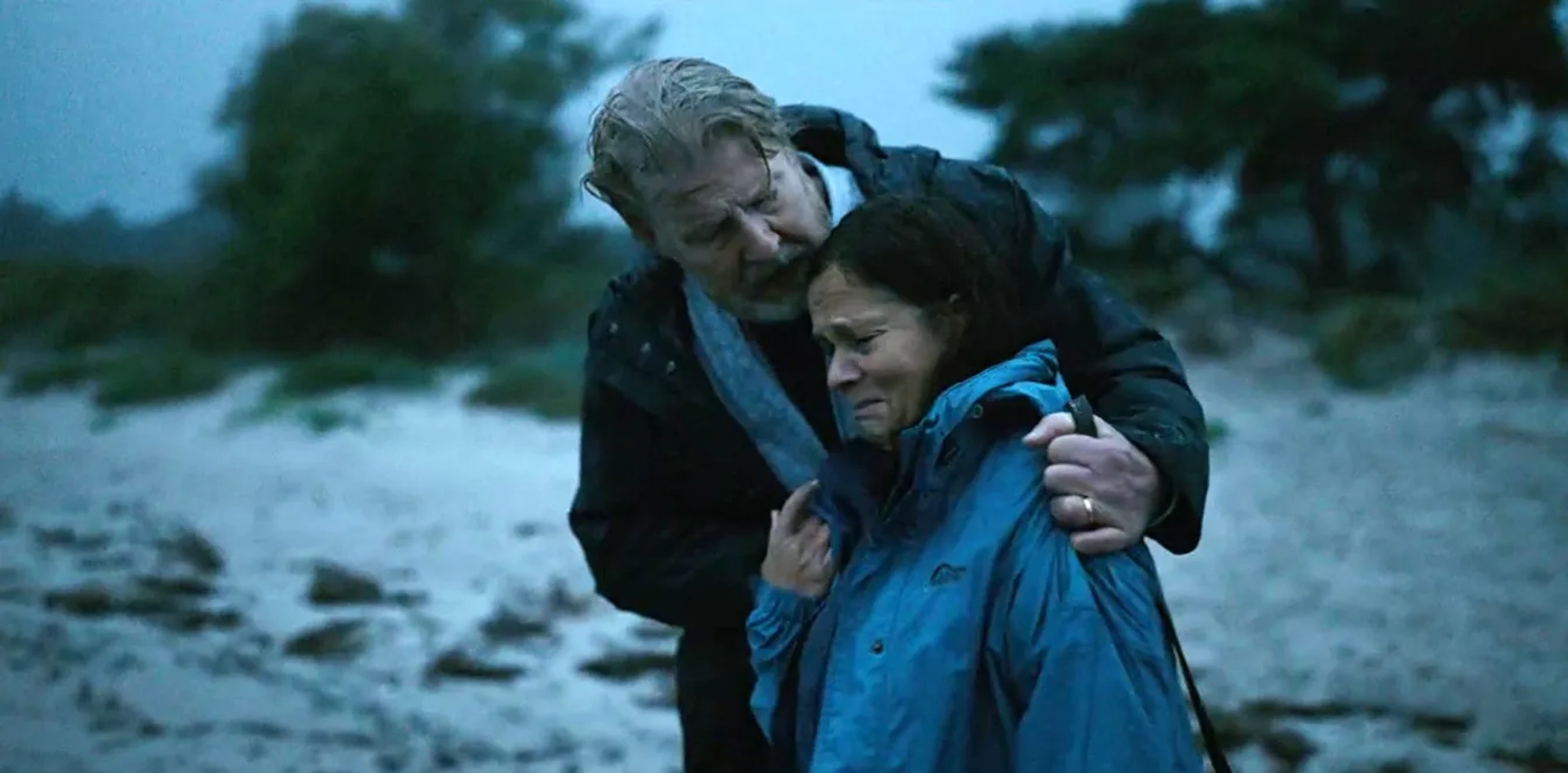 Pernilla August and Rolf Lassgård in The Investigation: Jagten (2020)