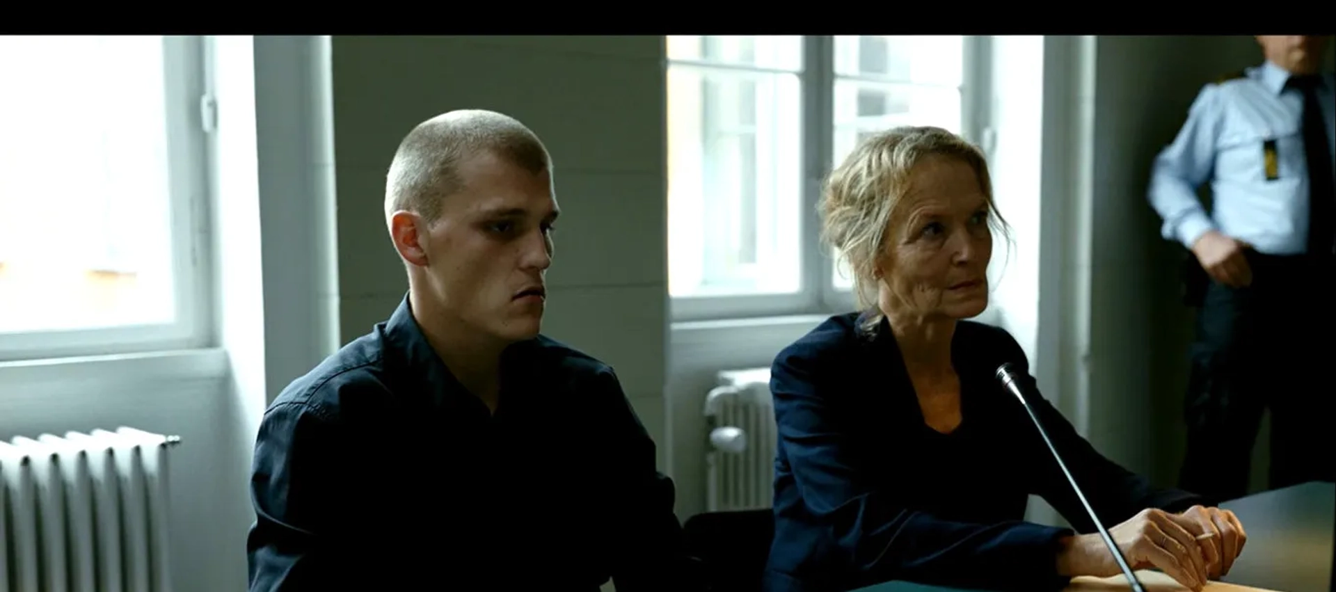 Mette Munk Plum and Sebastian Bull in The Investigation: Dag 1 (2020)