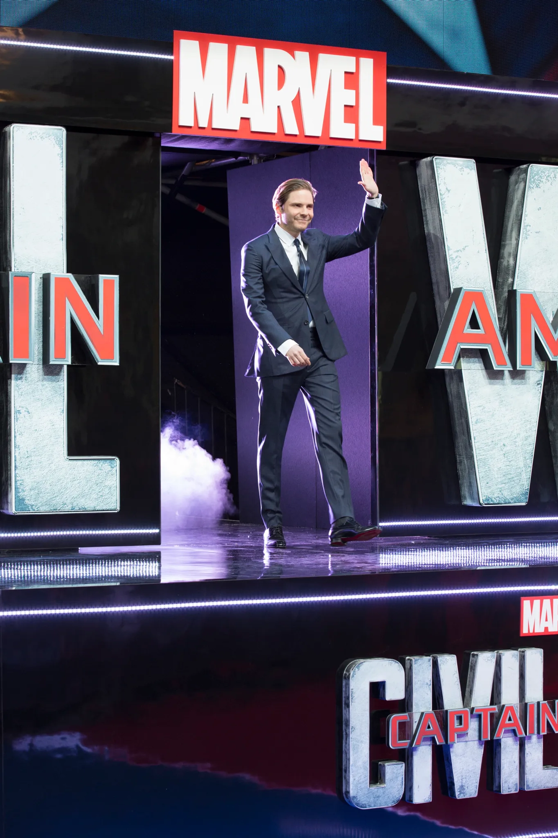 Daniel Brühl at an event for Captain America: Civil War (2016)