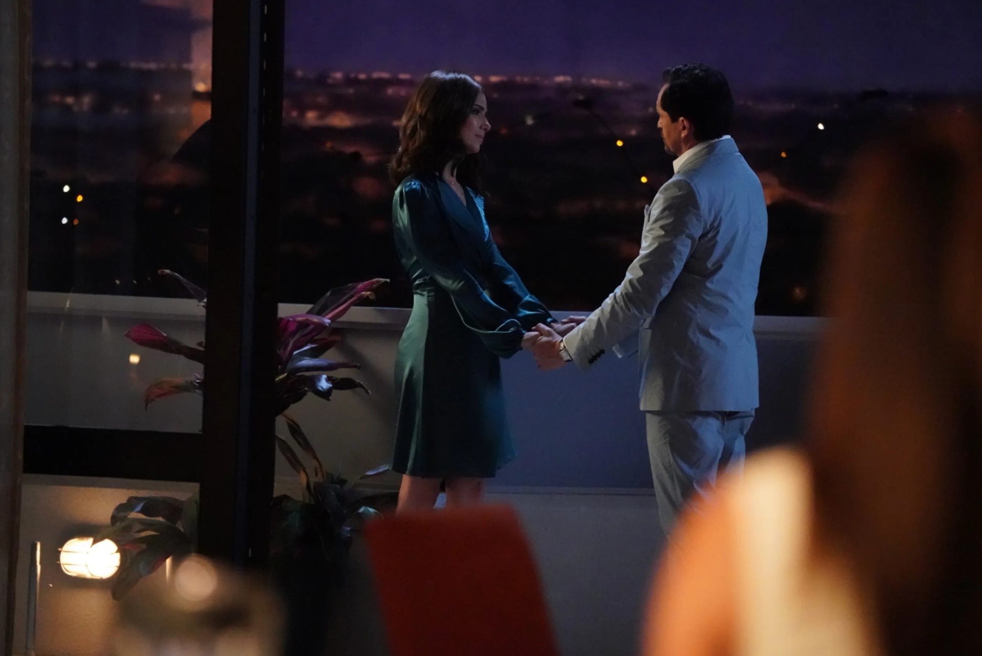 Demián Bichir and Roselyn Sanchez in Grand Hotel (2019)