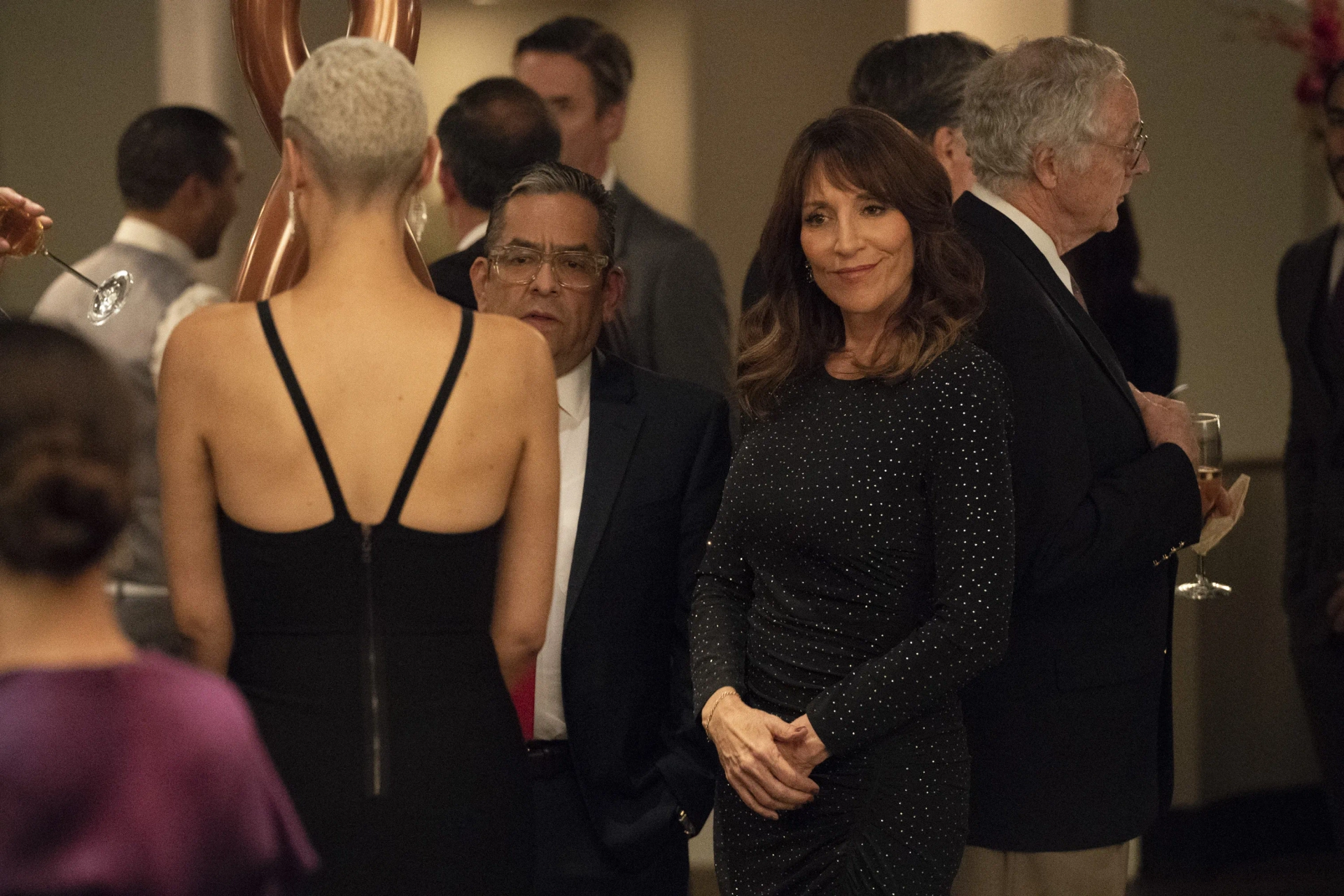 Katey Sagal and Rafael Sigler in Grand Hotel (2019)