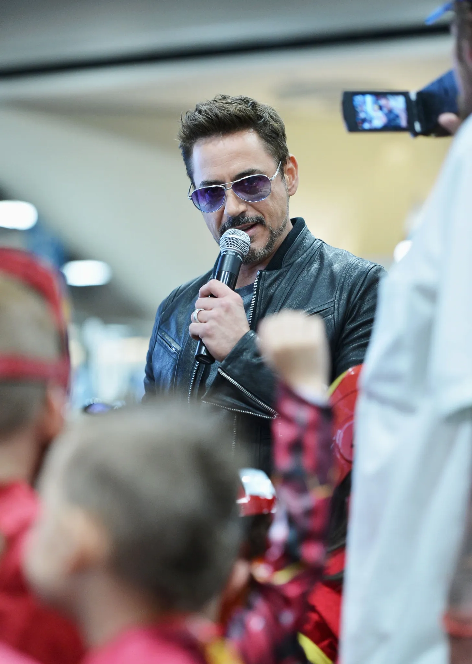 Robert Downey Jr. at an event for Iron Man 3 (2013)