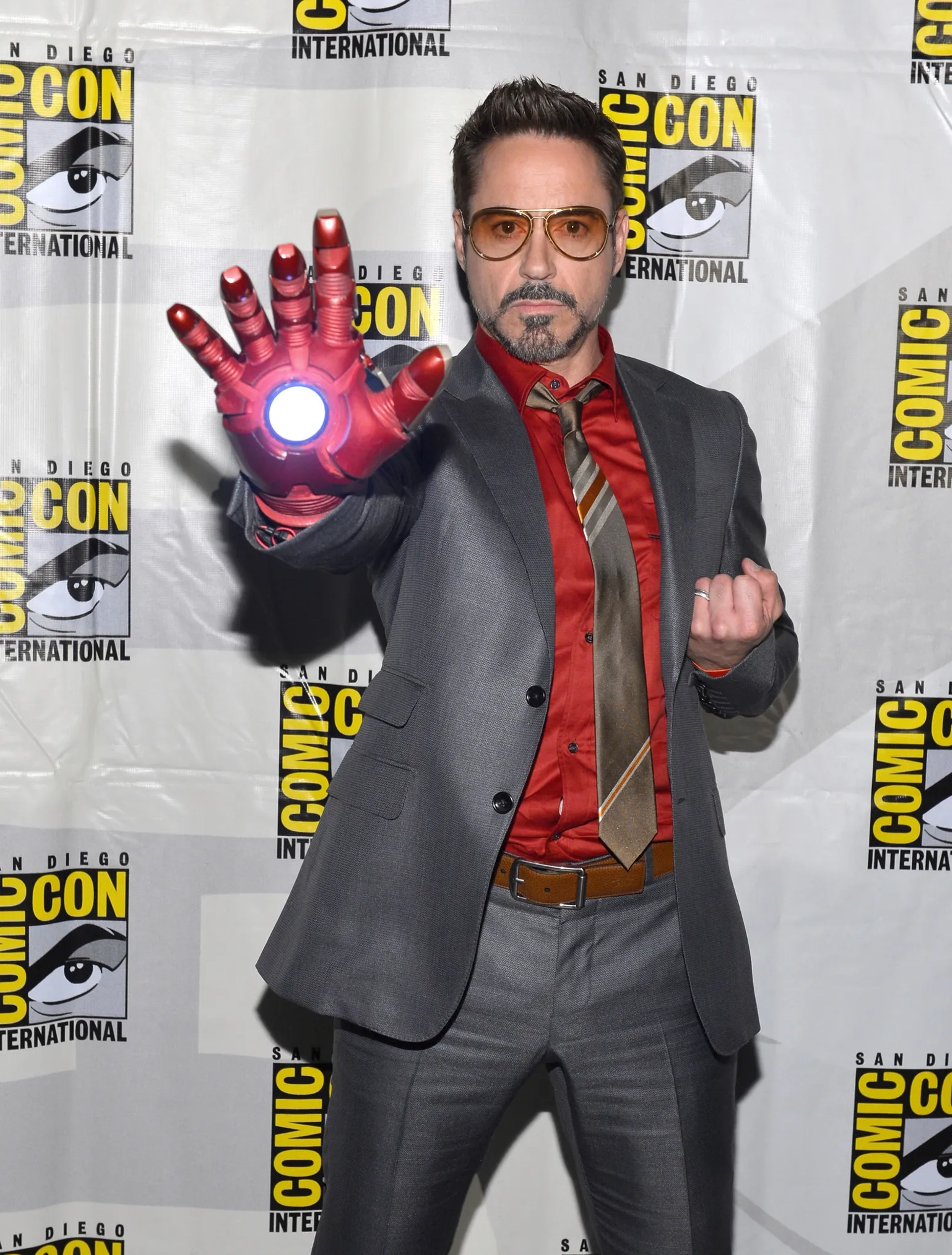 Robert Downey Jr. at an event for Iron Man 3 (2013)