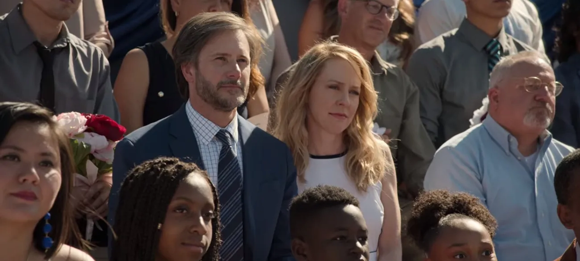 Josh Hamilton and Amy Hargreaves in 13 Reasons Why: Graduation (2020)