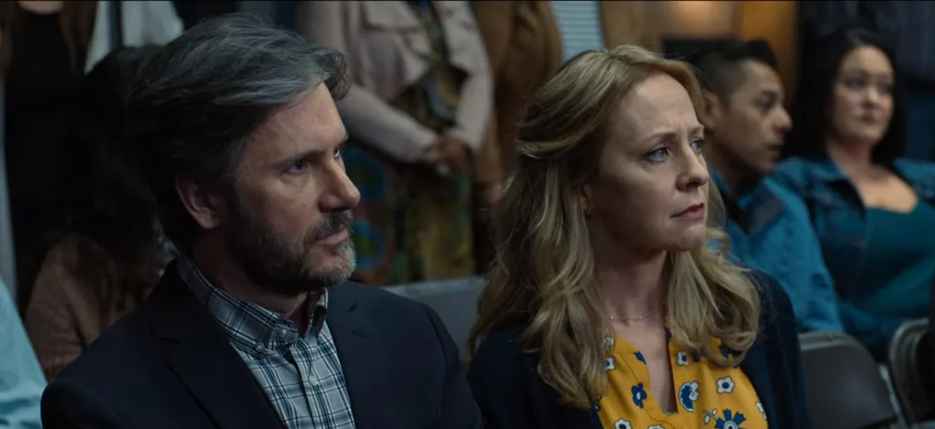 Josh Hamilton and Amy Hargreaves in 13 Reasons Why: Acceptance/Rejection (2020)