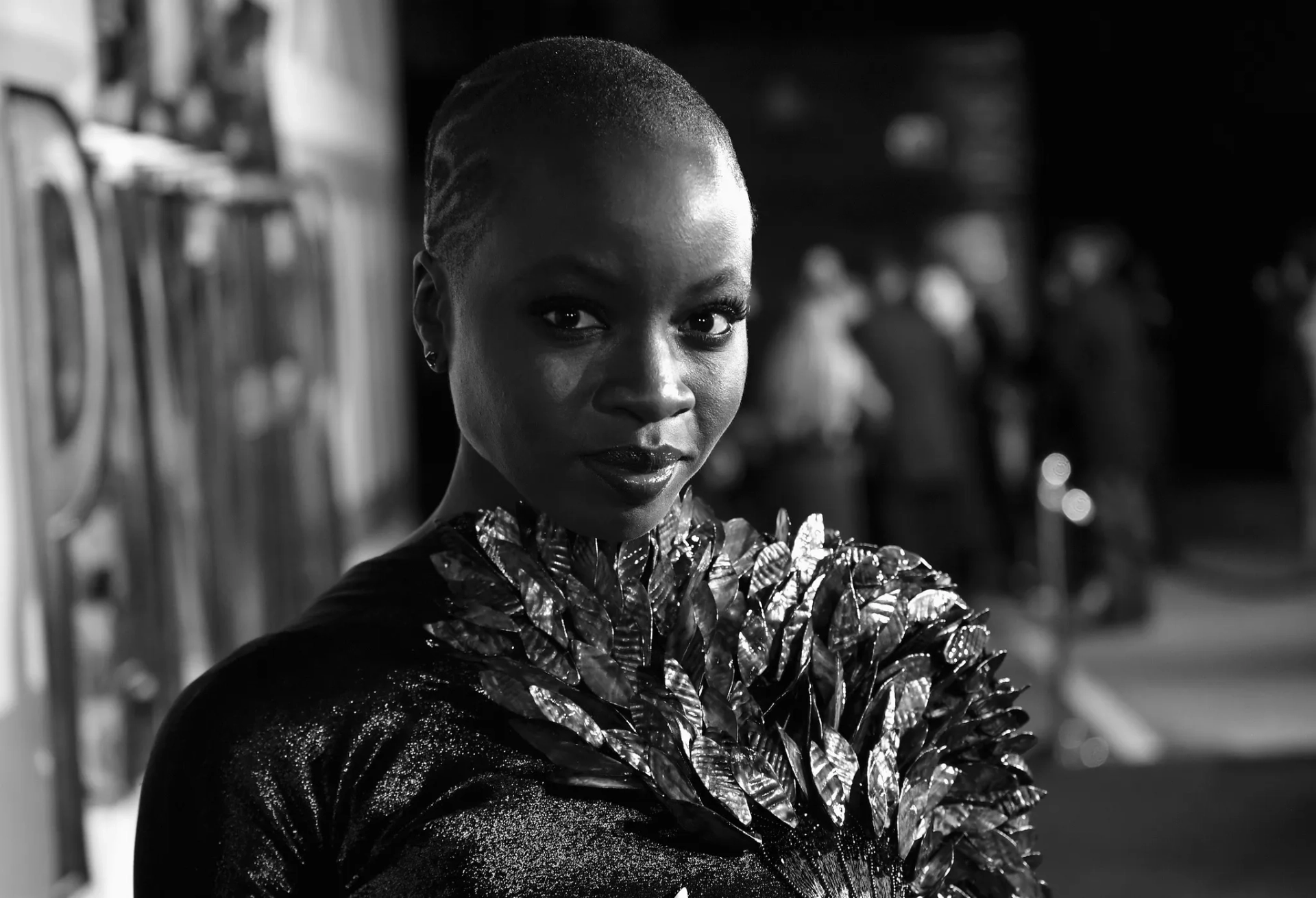 Danai Gurira at an event for Black Panther (2018)