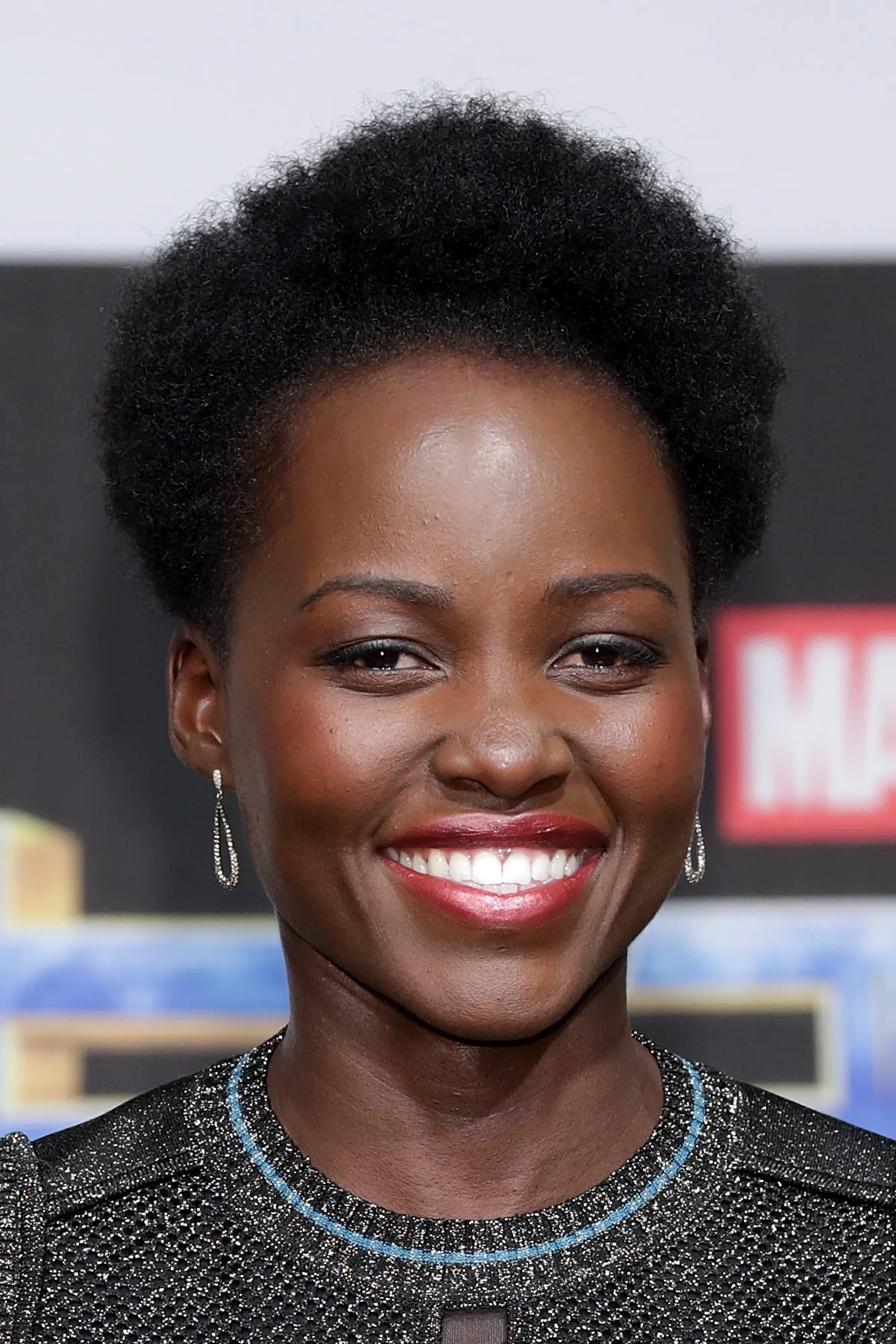 Lupita Nyong'o at an event for Black Panther (2018)