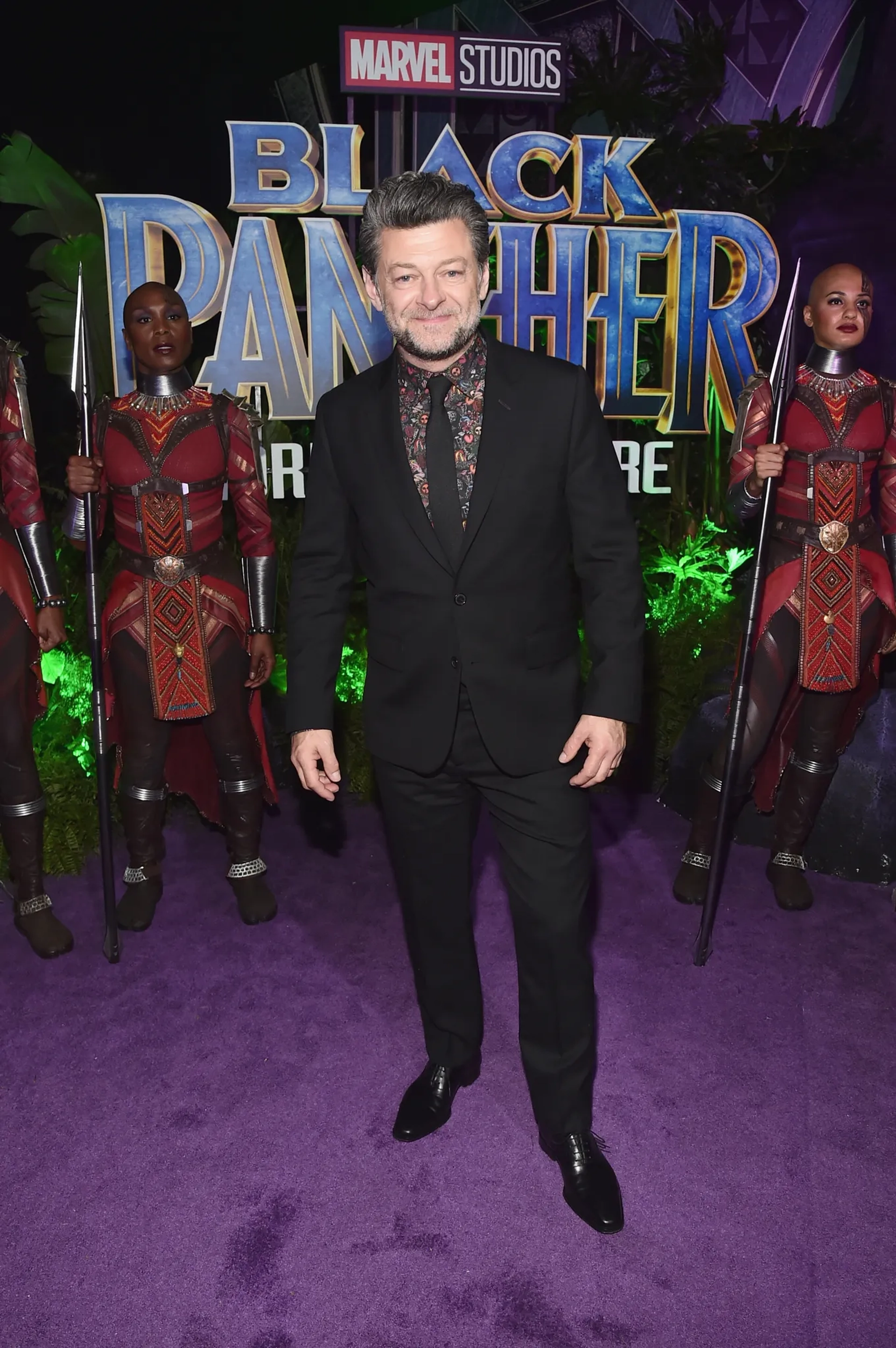 Andy Serkis at an event for Black Panther (2018)