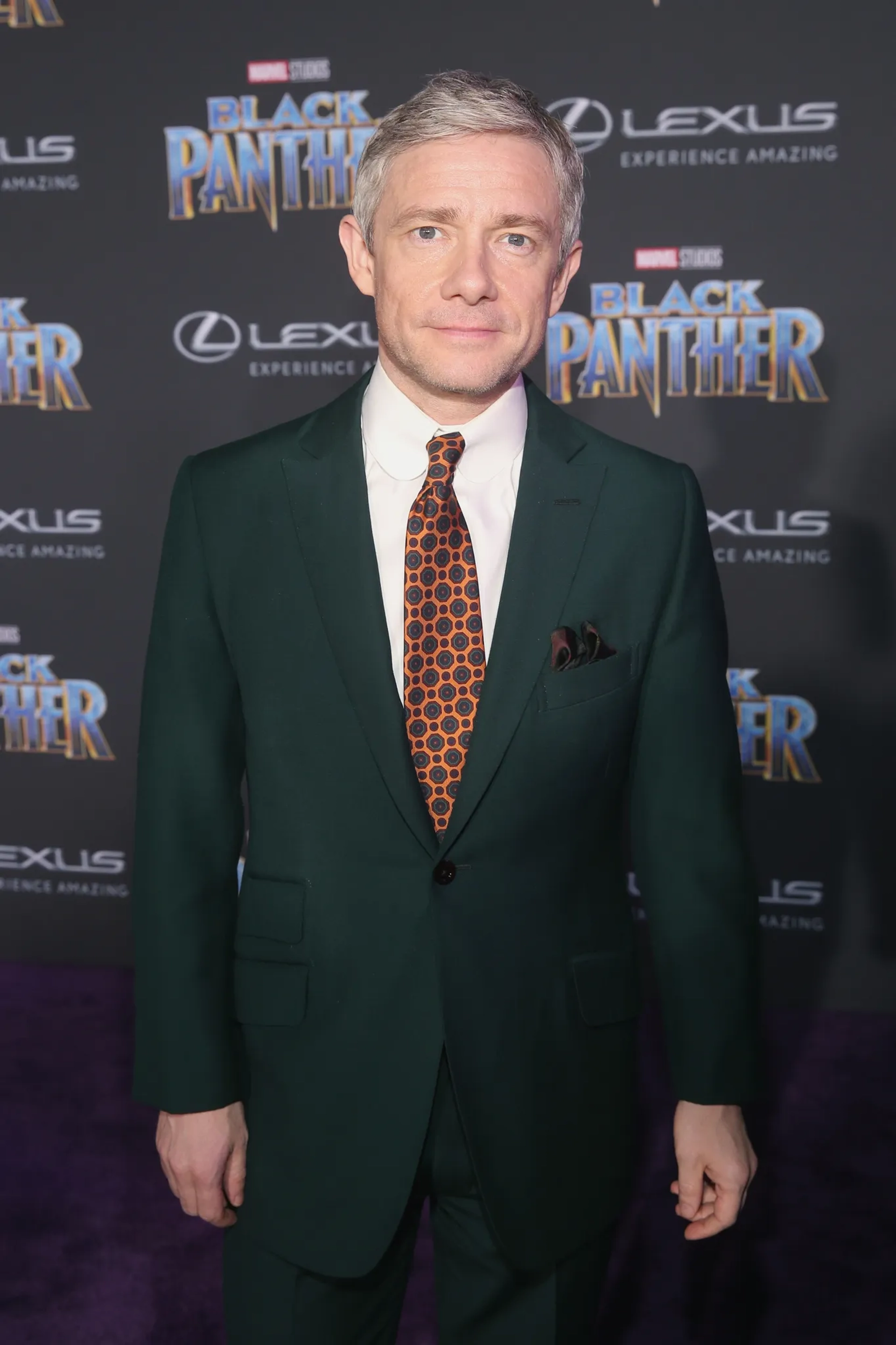 Martin Freeman at an event for Black Panther (2018)