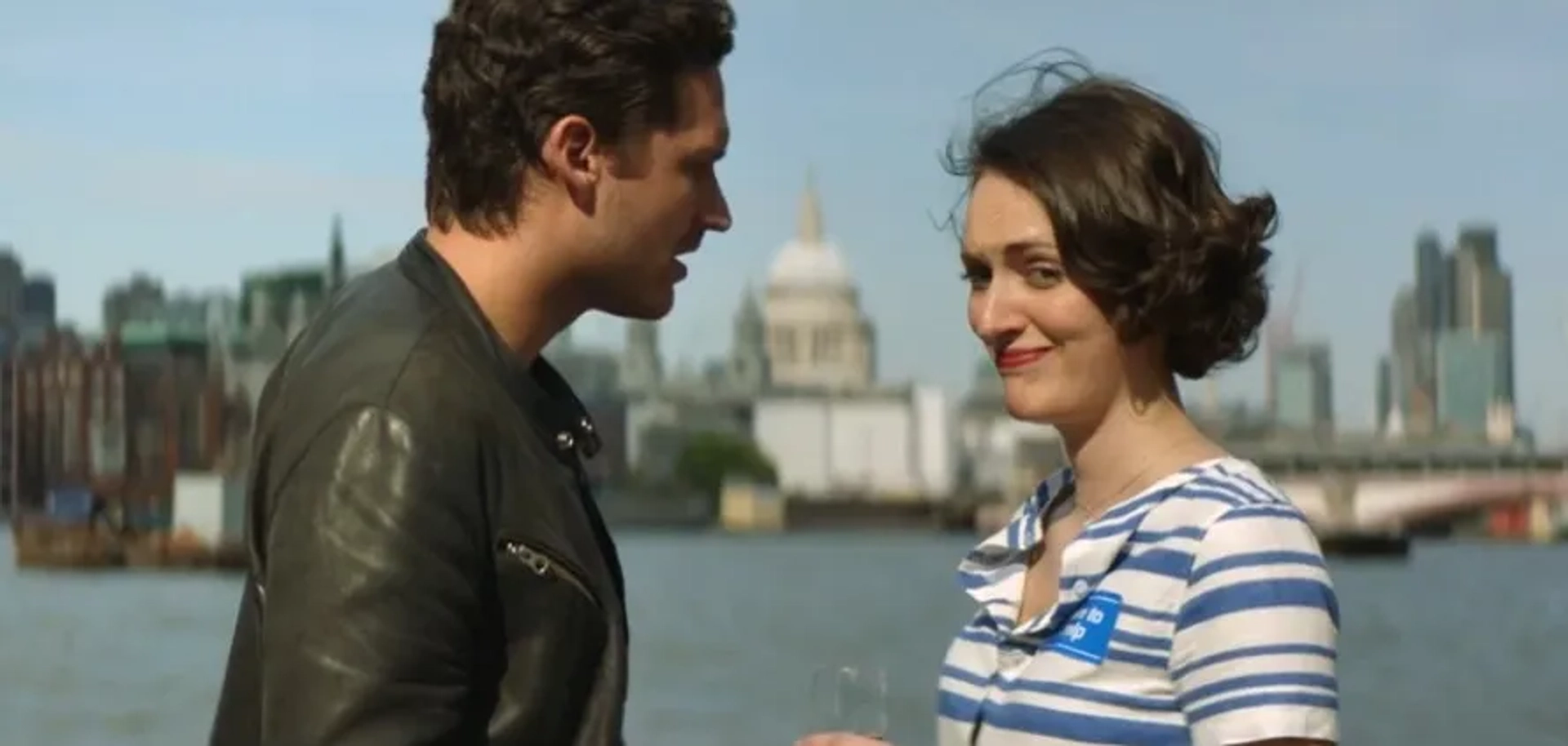 Ben Aldridge and Phoebe Waller-Bridge in Fleabag (2016)