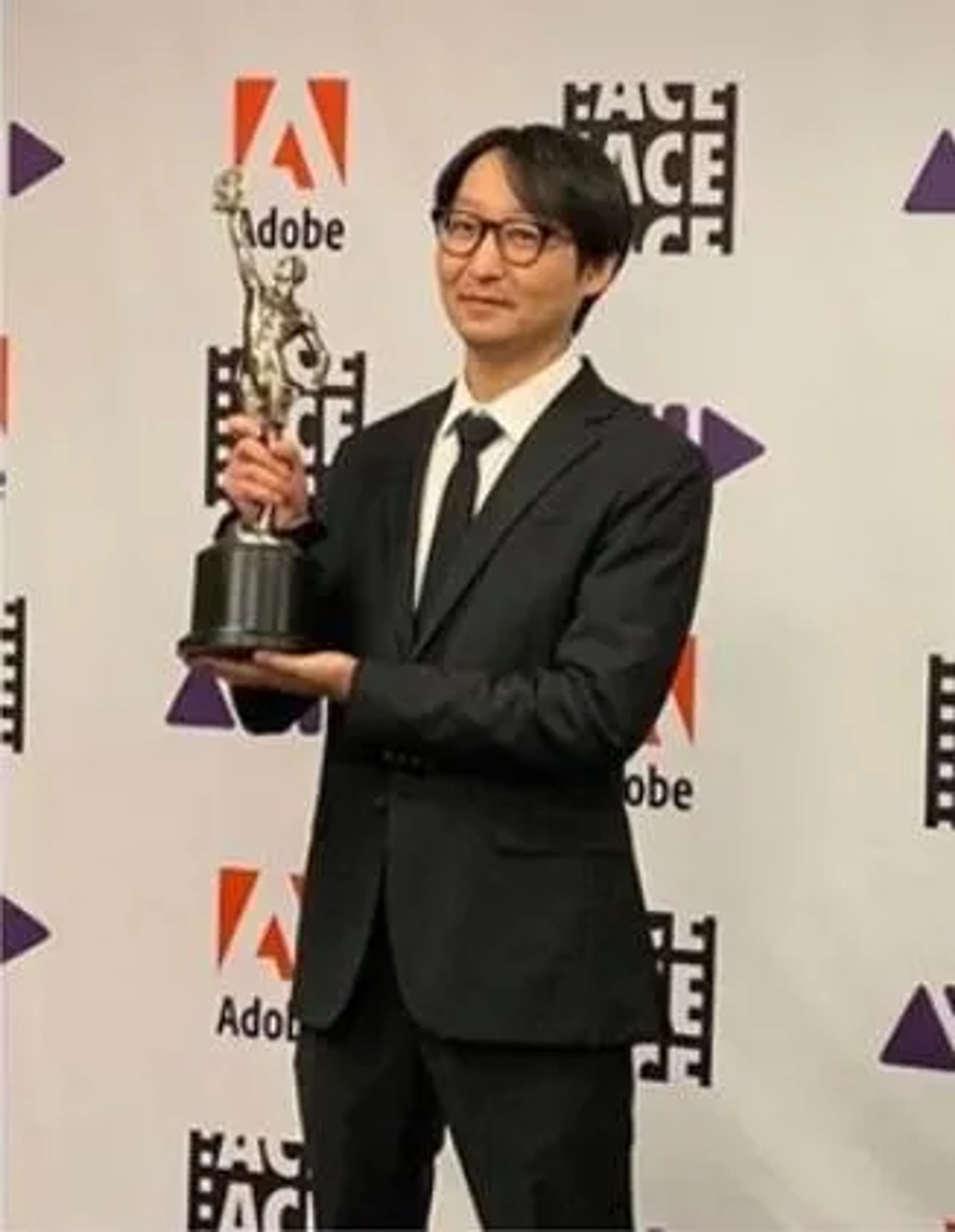 Jinmo Yang at an event for Parasite (2019)