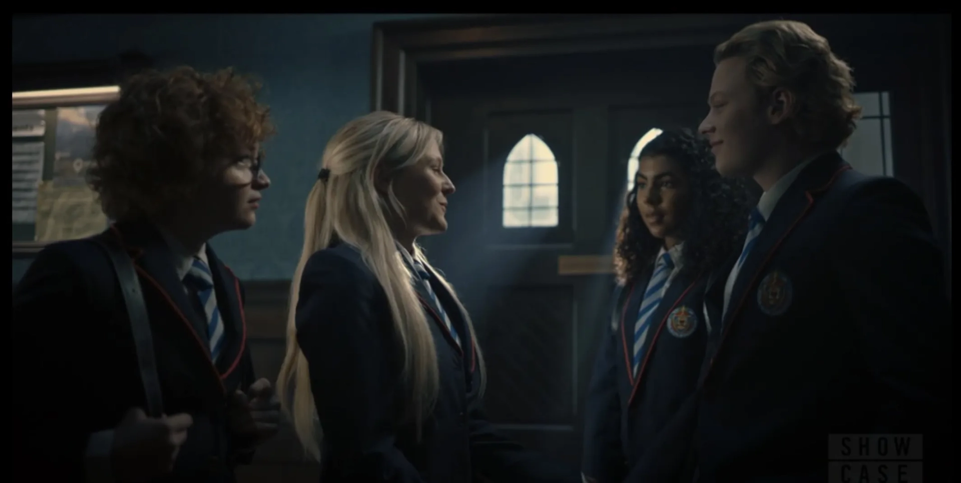 Jordan Kronis, Alyvia Alyn Lind, Bella Higginbotham, and Danielle Yvie Chambers In Chucky Season 2 EP 2- The Sinners Are Much More Fun