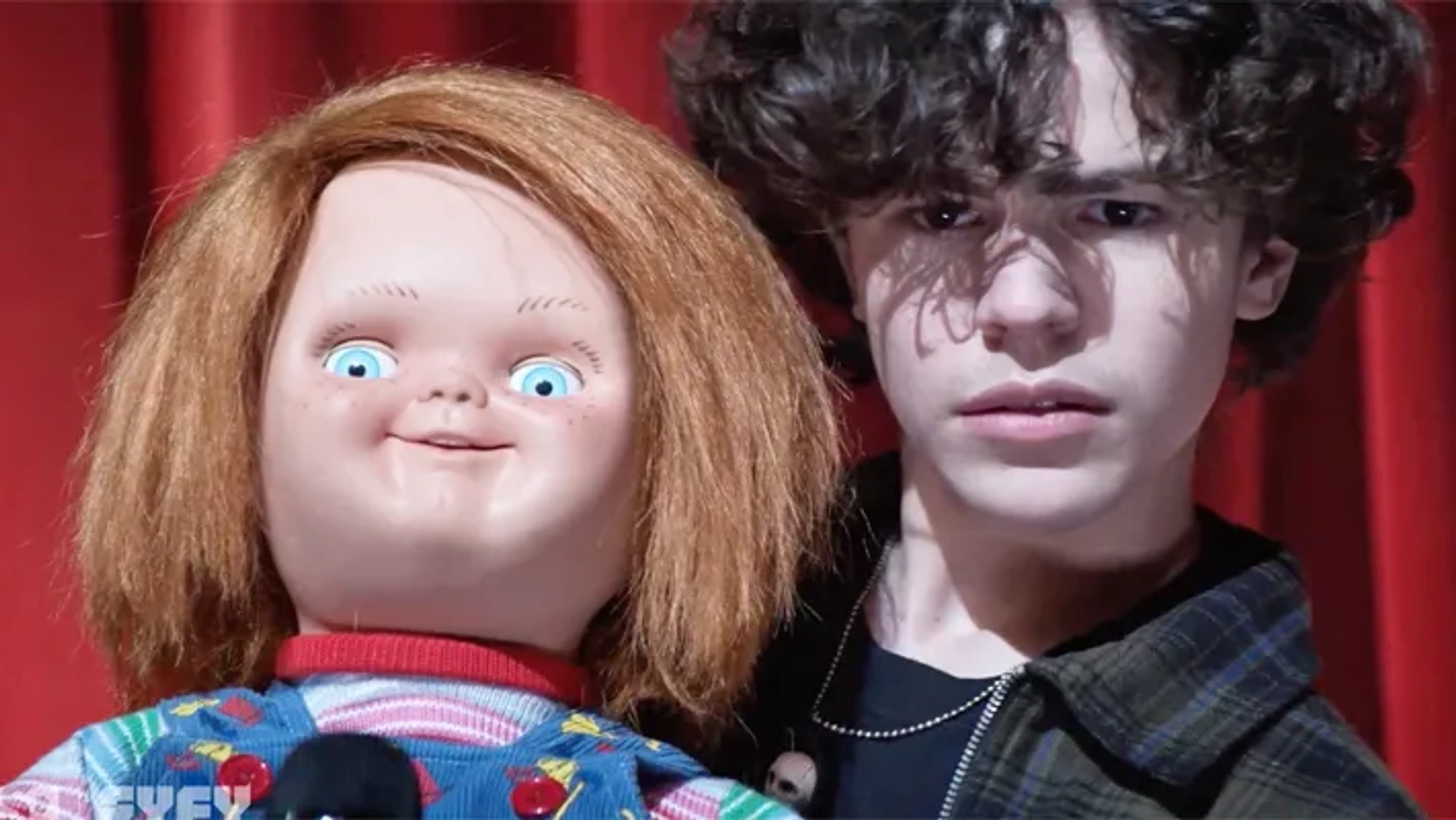 Brad Dourif and Zackary Arthur in Chucky (2021)