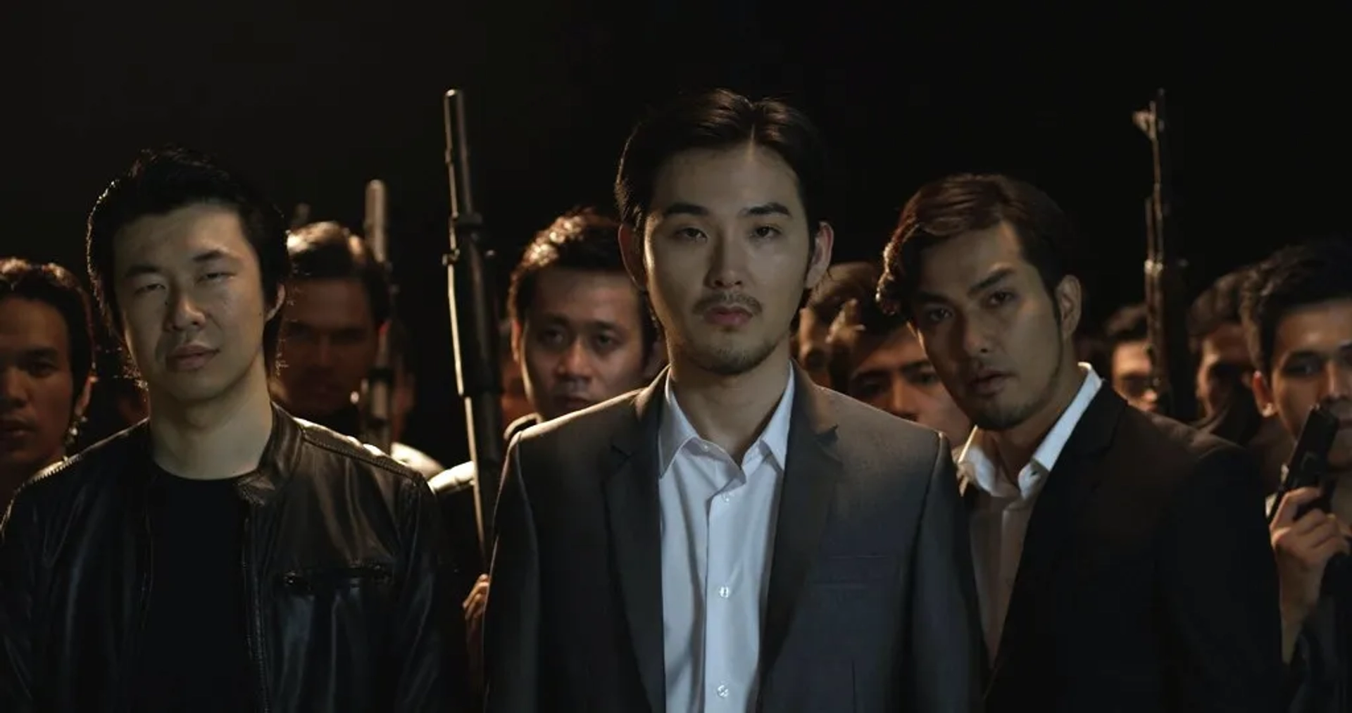 Kazuki Kitamura and Ryûhei Matsuda in The Raid 2 (2014)