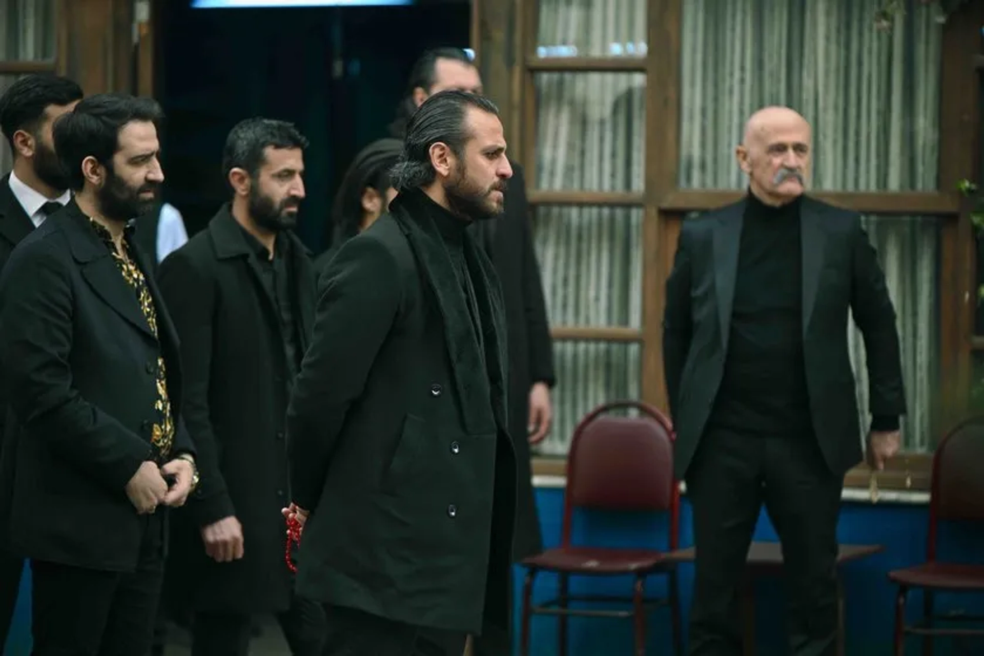 Ferit Kaya, Erkan Kolçak Köstendil, and Müfit Kayacan in The Pit: Celasun (2021)