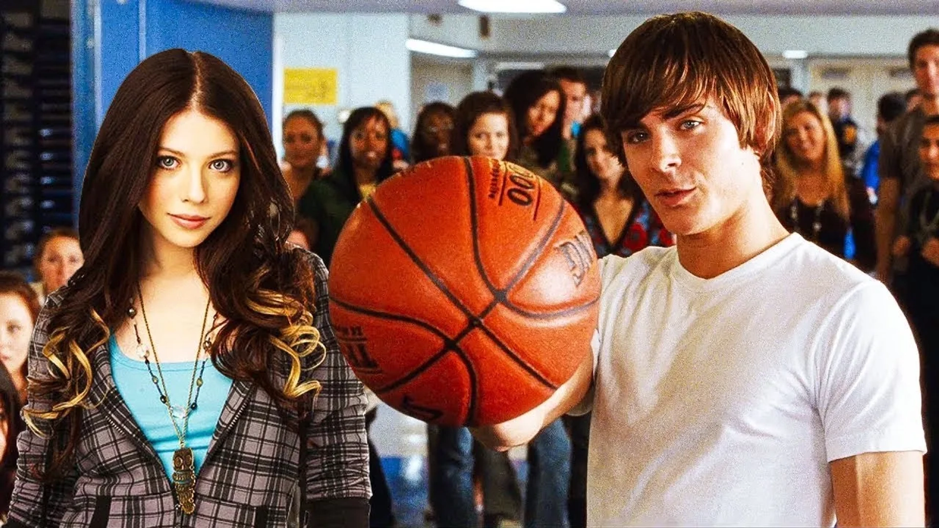 Michelle Trachtenberg and Zac Efron in 17 Again (2009)