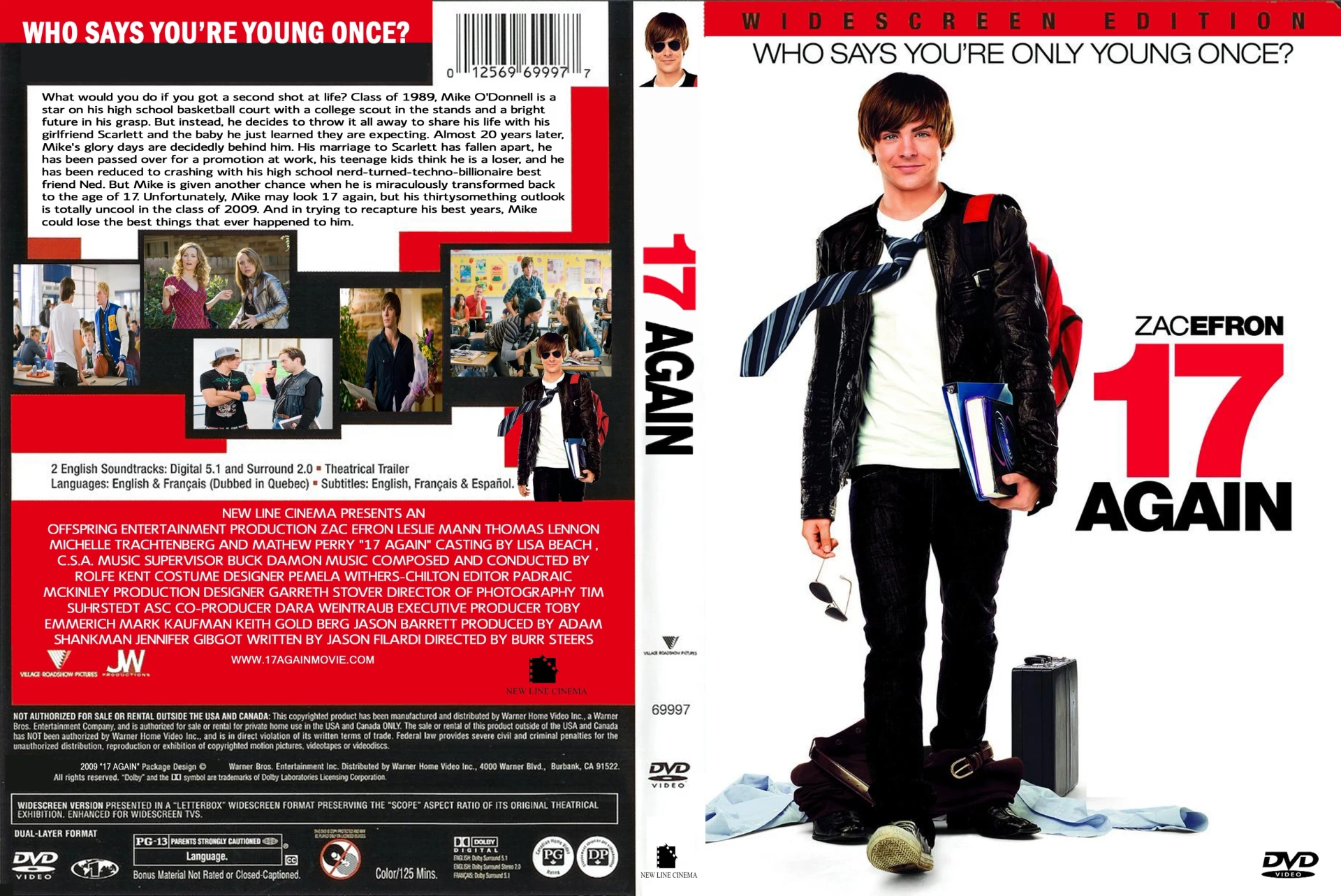 Zac Efron in 17 Again (2009)