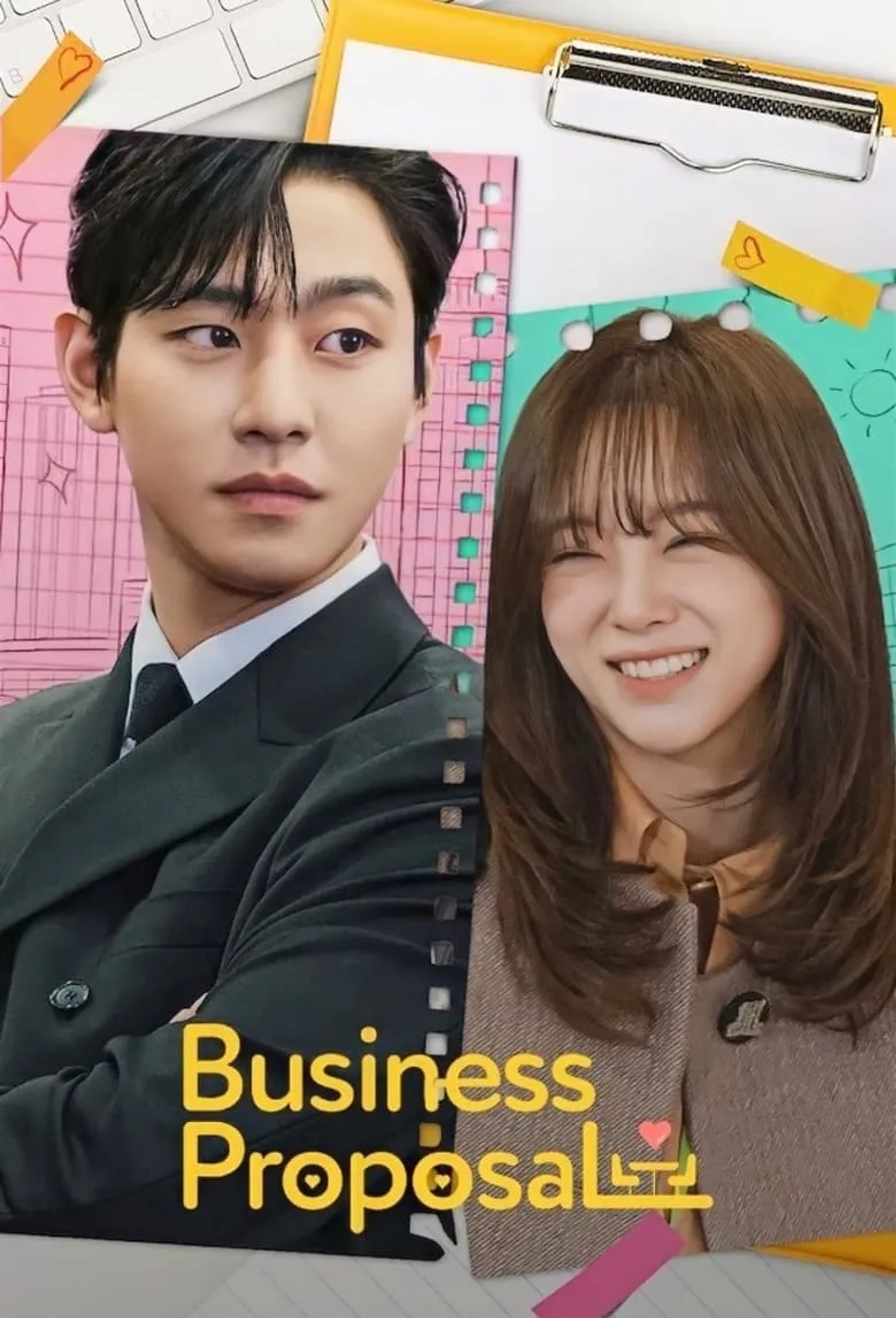 Ahn Hyo-Seop and Se-Jeong Kim in Business Proposal (2022)