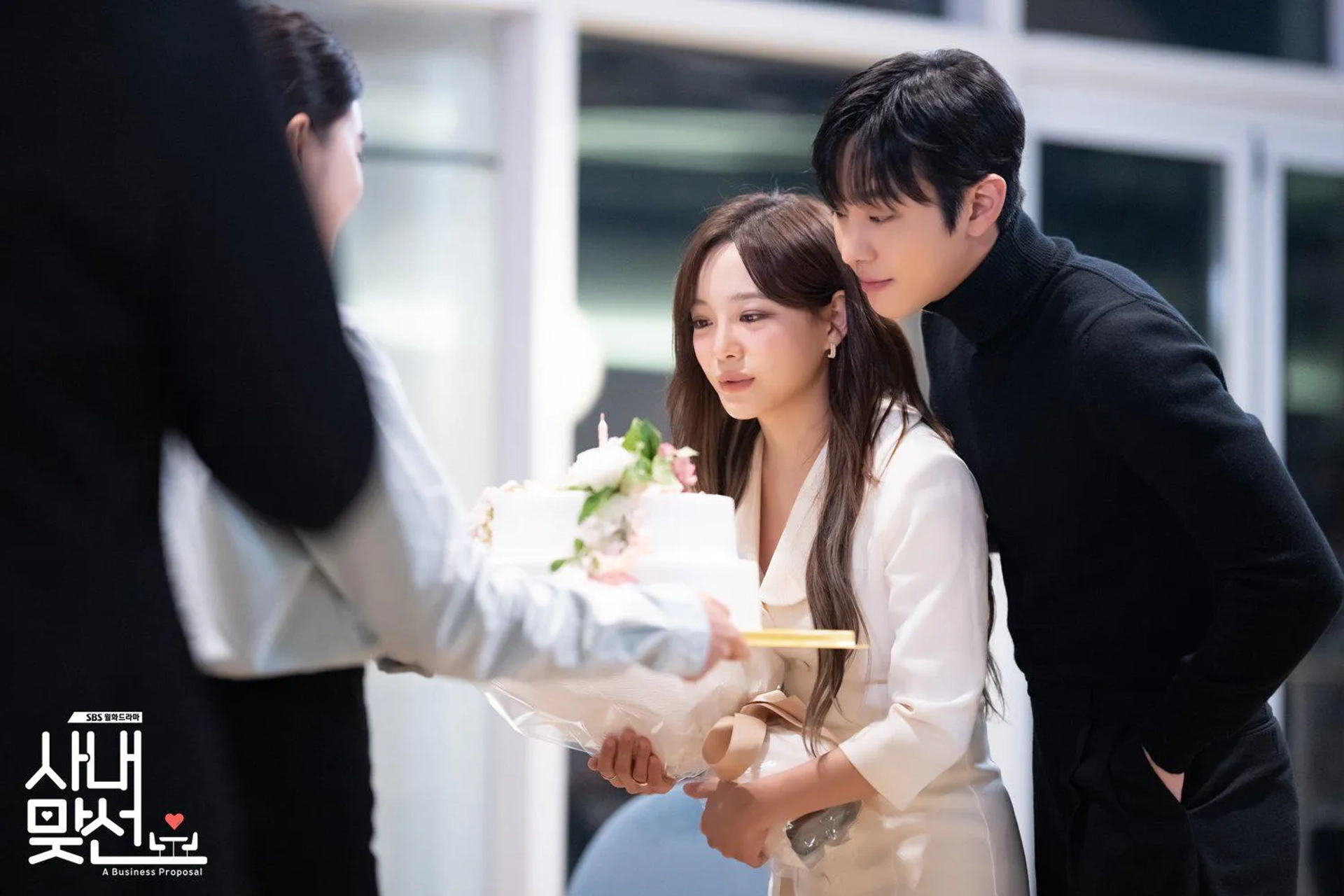 Ahn Hyo-Seop and Se-Jeong Kim in Business Proposal (2022)