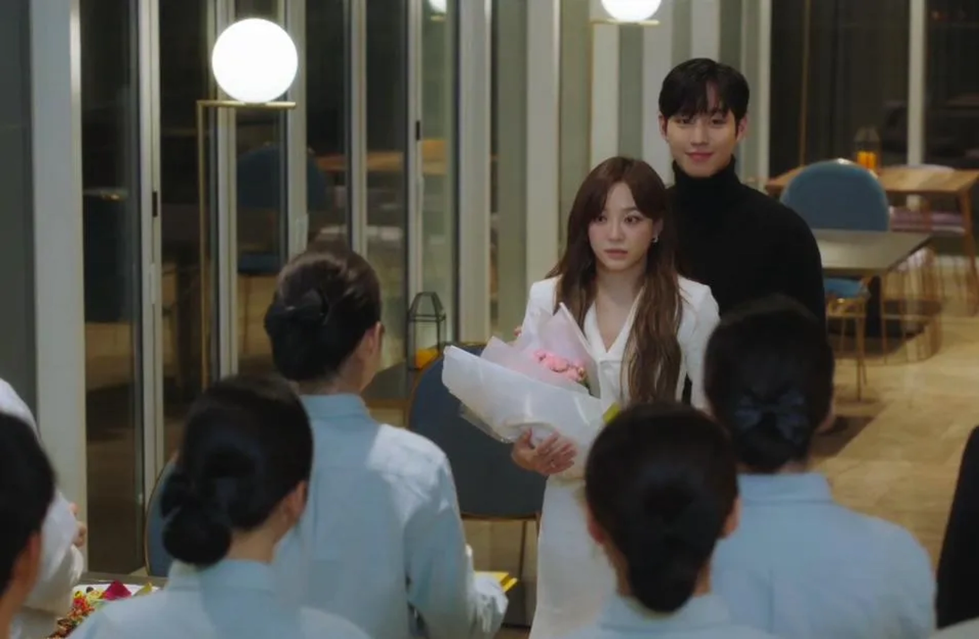 Ahn Hyo-Seop and Se-Jeong Kim in Business Proposal (2022)