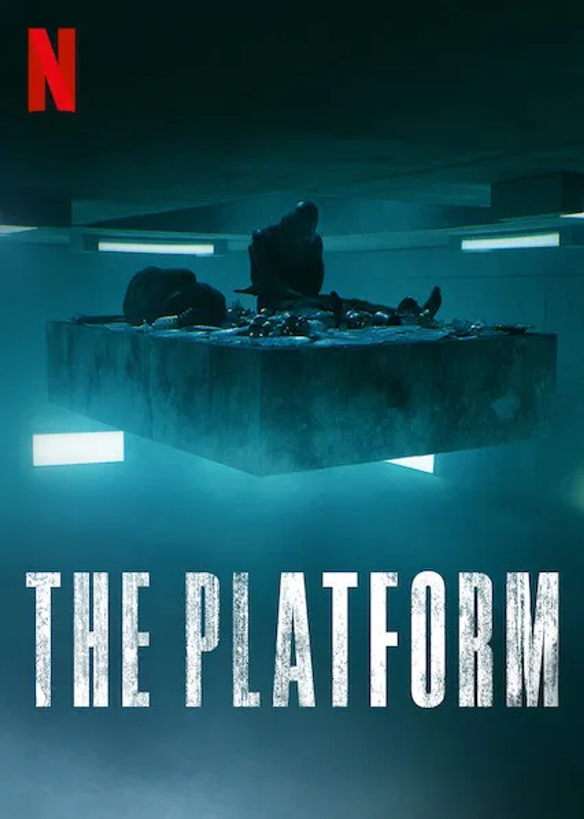 Emilio Buale and Ivan Massagué in The Platform (2019)