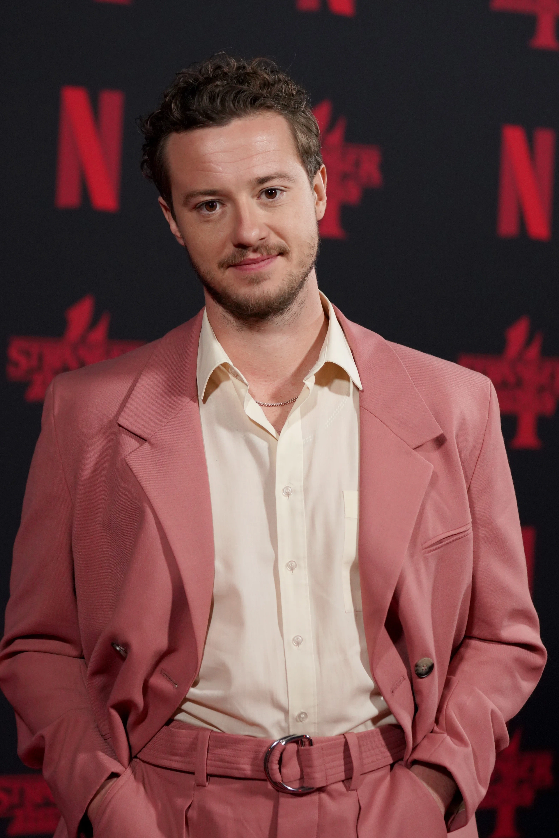 Joseph Quinn at an event for Stranger Things (2016)