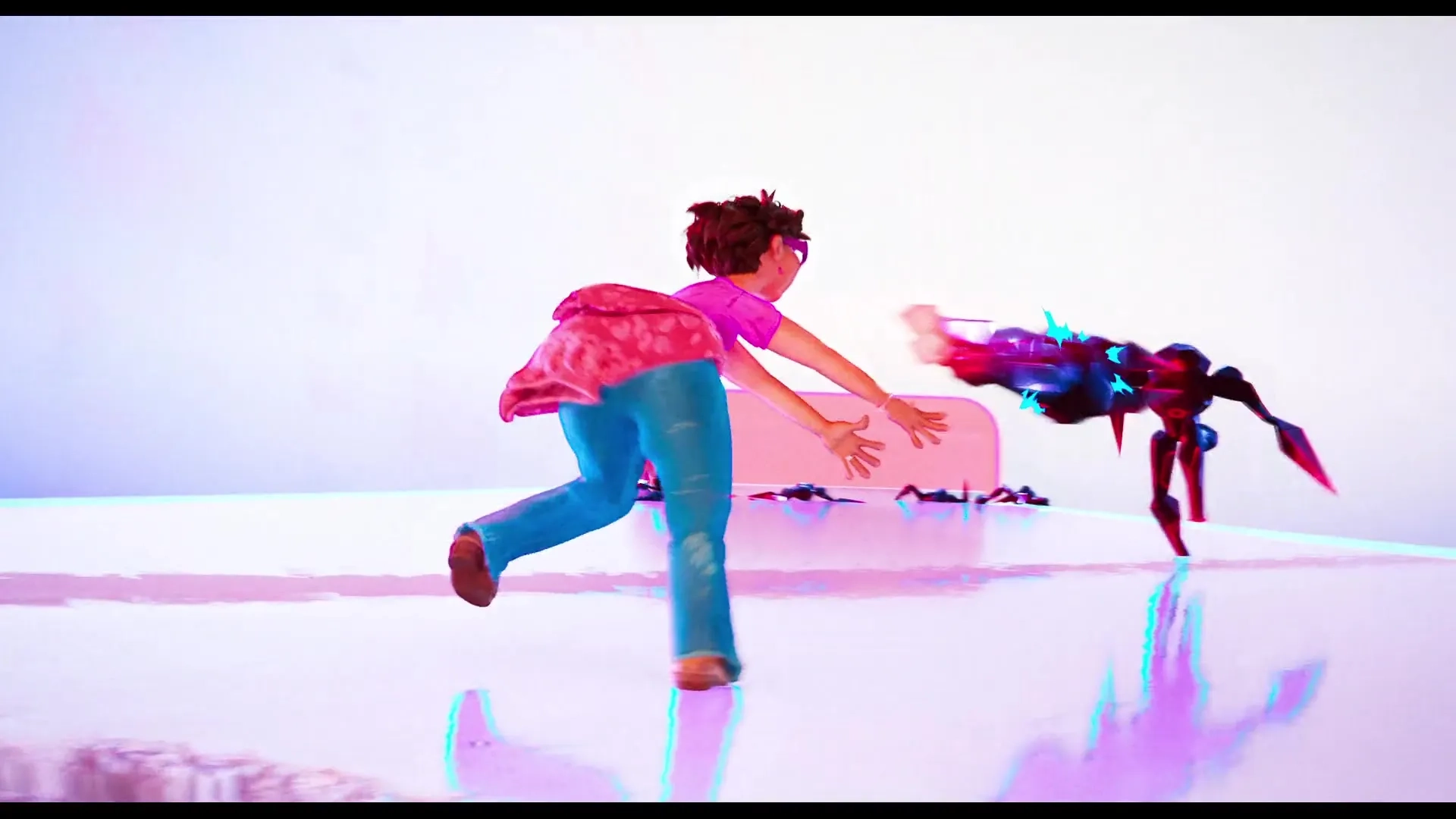 Maya Rudolph and Blake Griffin in The Mitchells vs the Machines (2021)