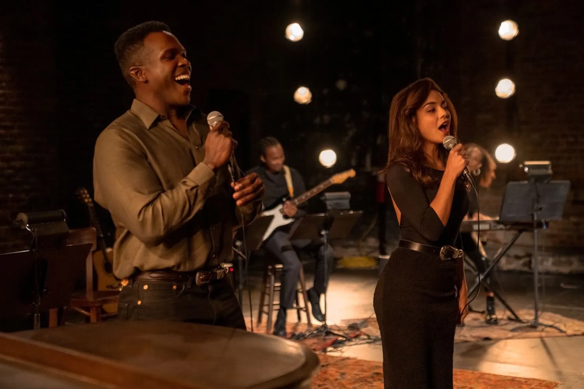 Vanessa Hudgens and Joshua Henry in tick, tick... BOOM! (2021)