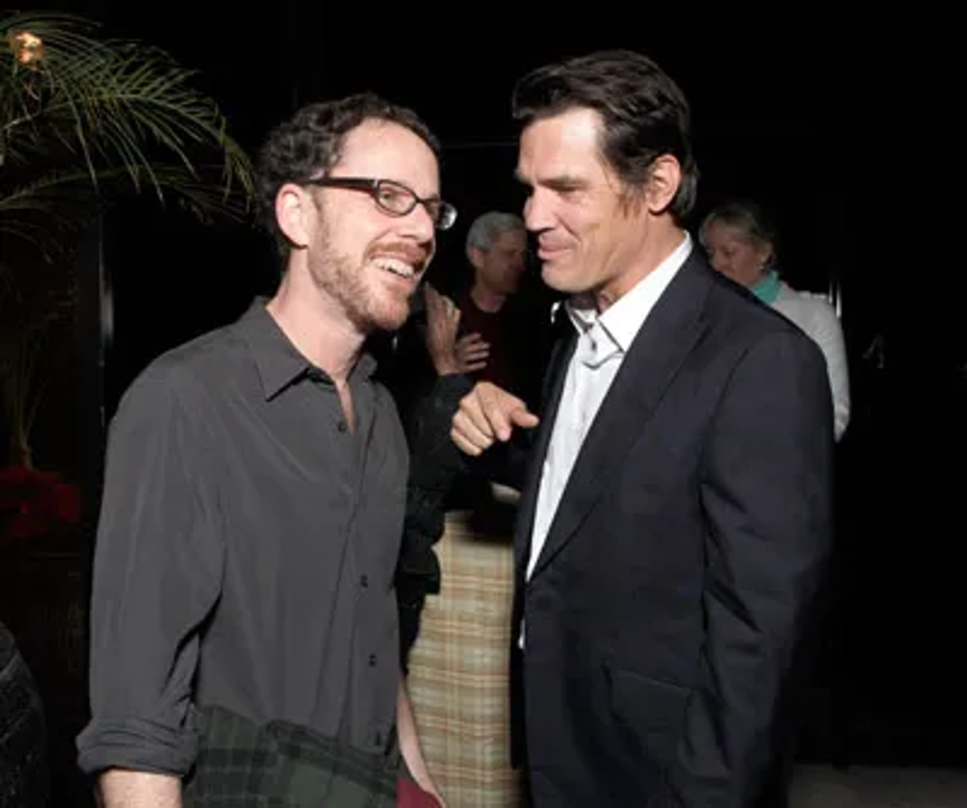 Josh Brolin and Ethan Coen at an event for True Grit (2010)