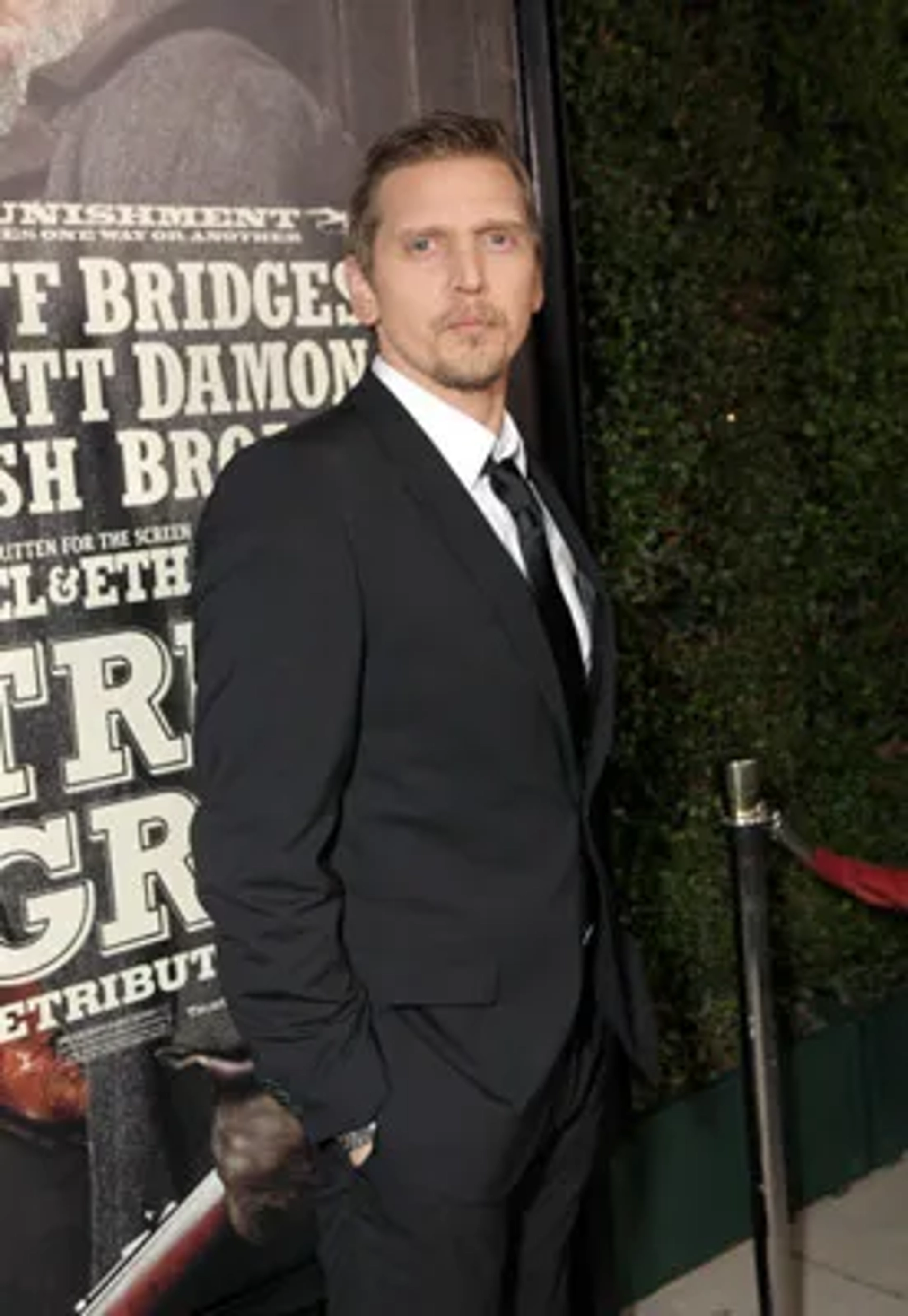 Barry Pepper at an event for True Grit (2010)