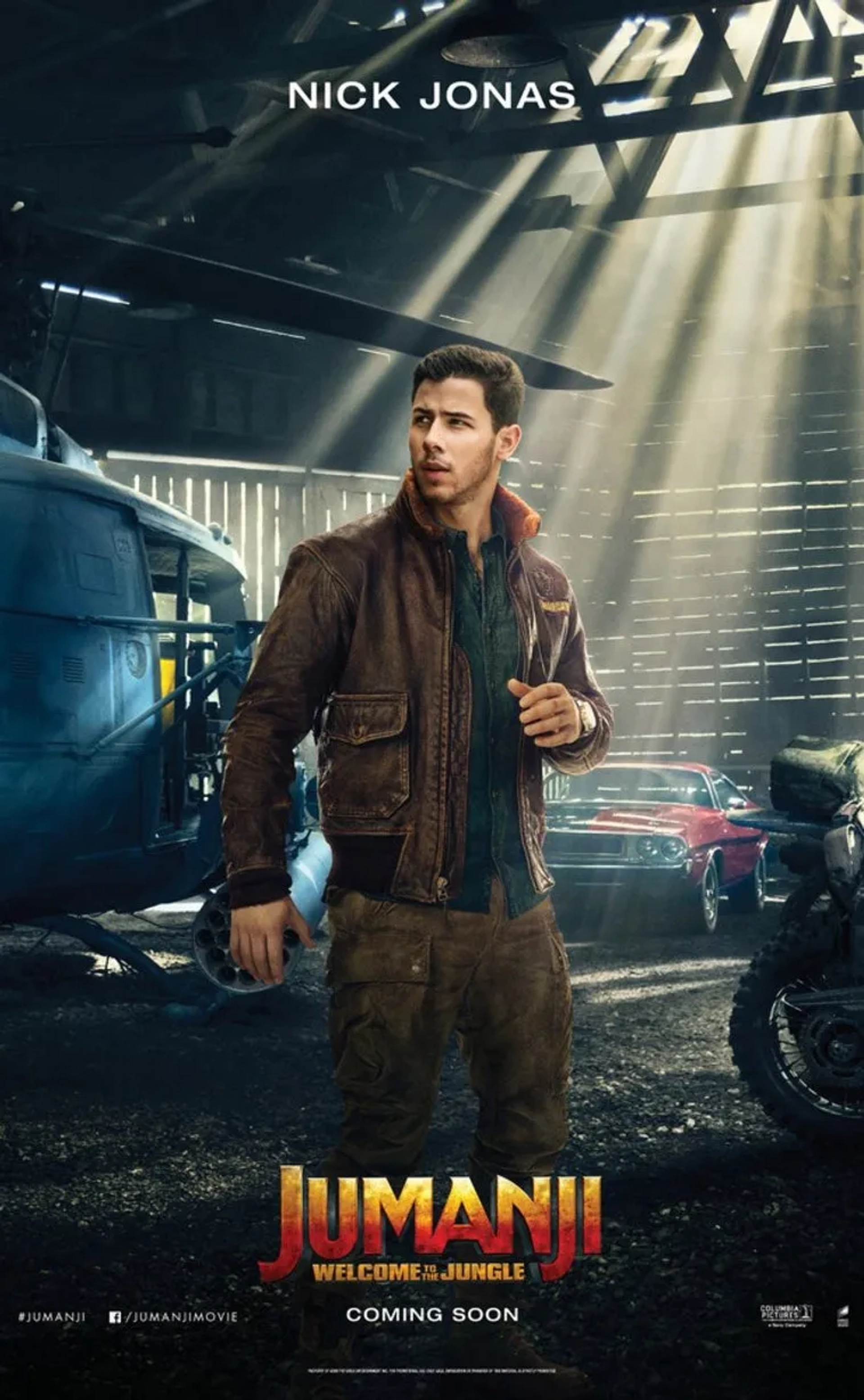 Nick Jonas in Jumanji: Welcome to the Jungle (2017)